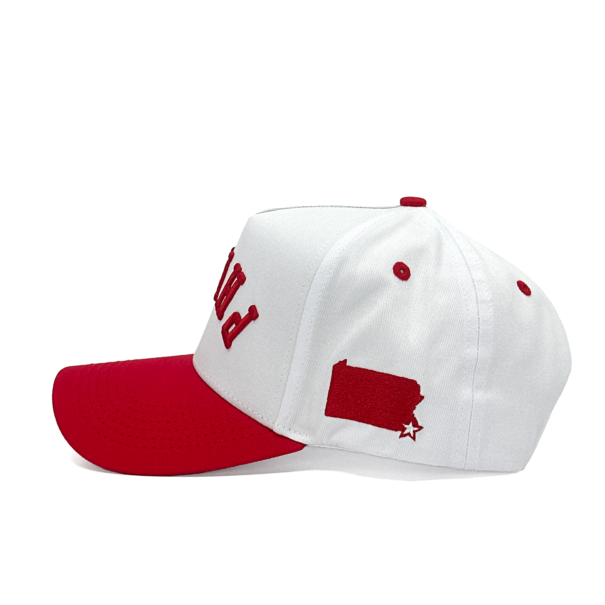 PHILLY UPSIDE DOWN - WHITE/RED