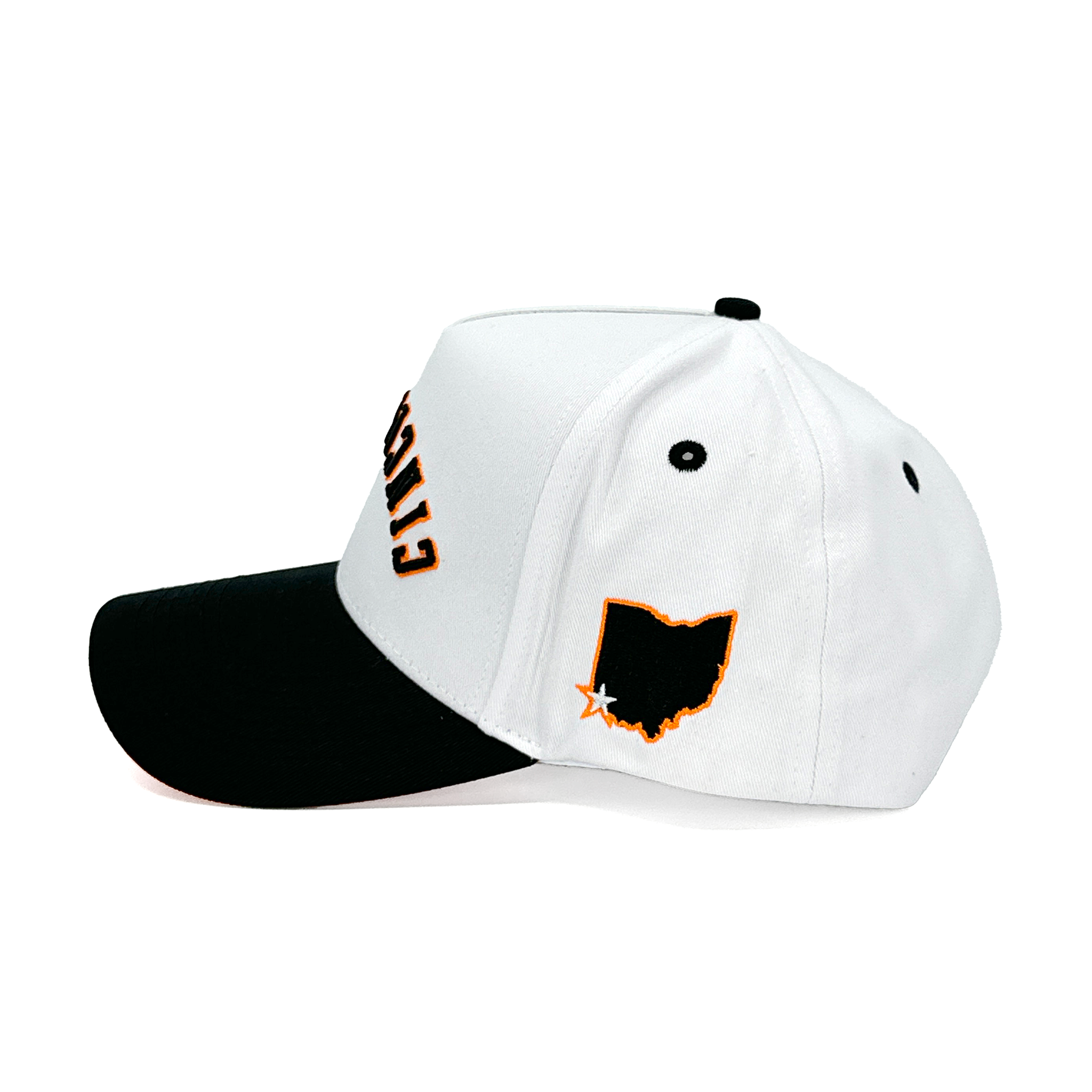 CINCINNATI UPSIDE DOWN - WHITE/BLACK