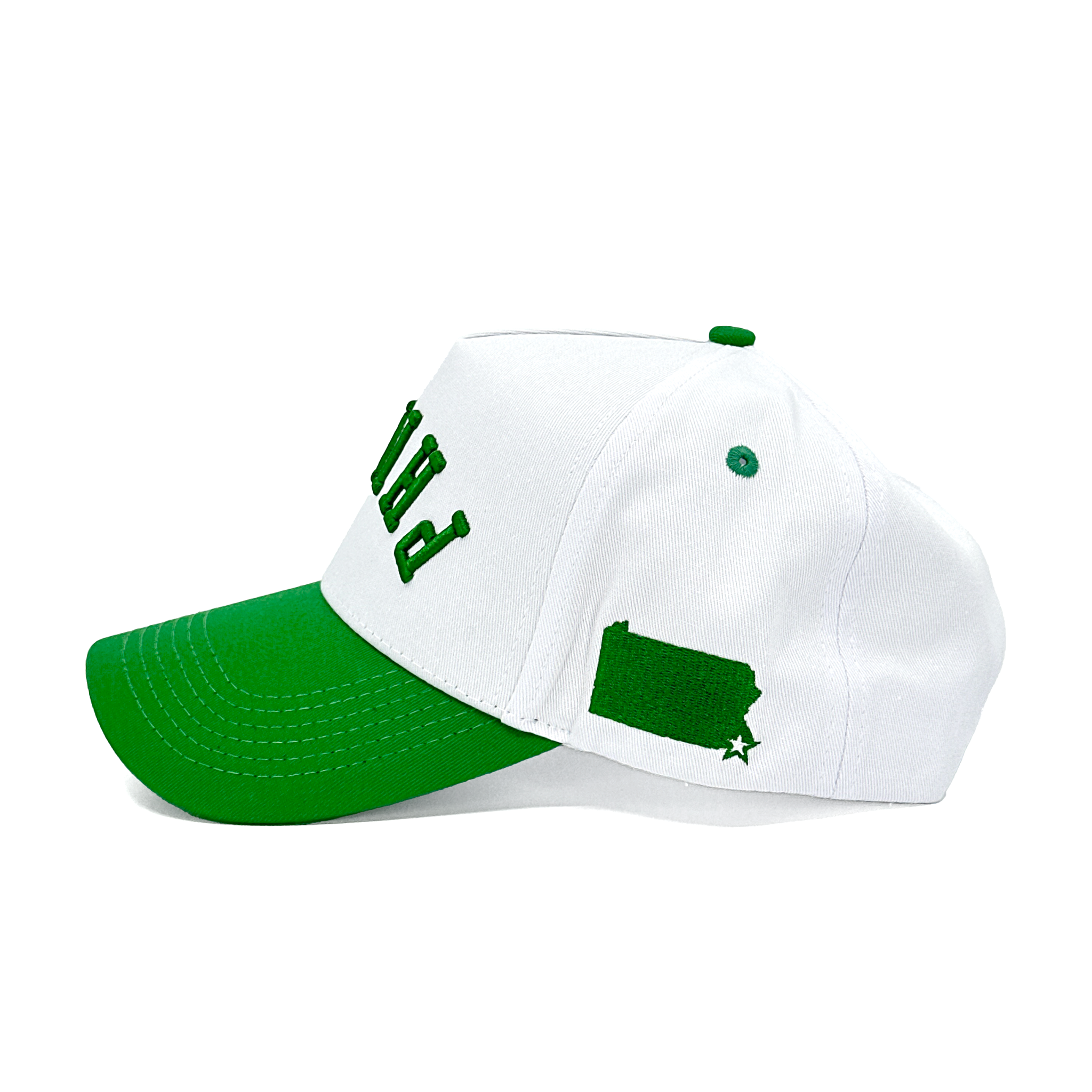 PHILLY UPSIDE DOWN - WHITE/GREEN