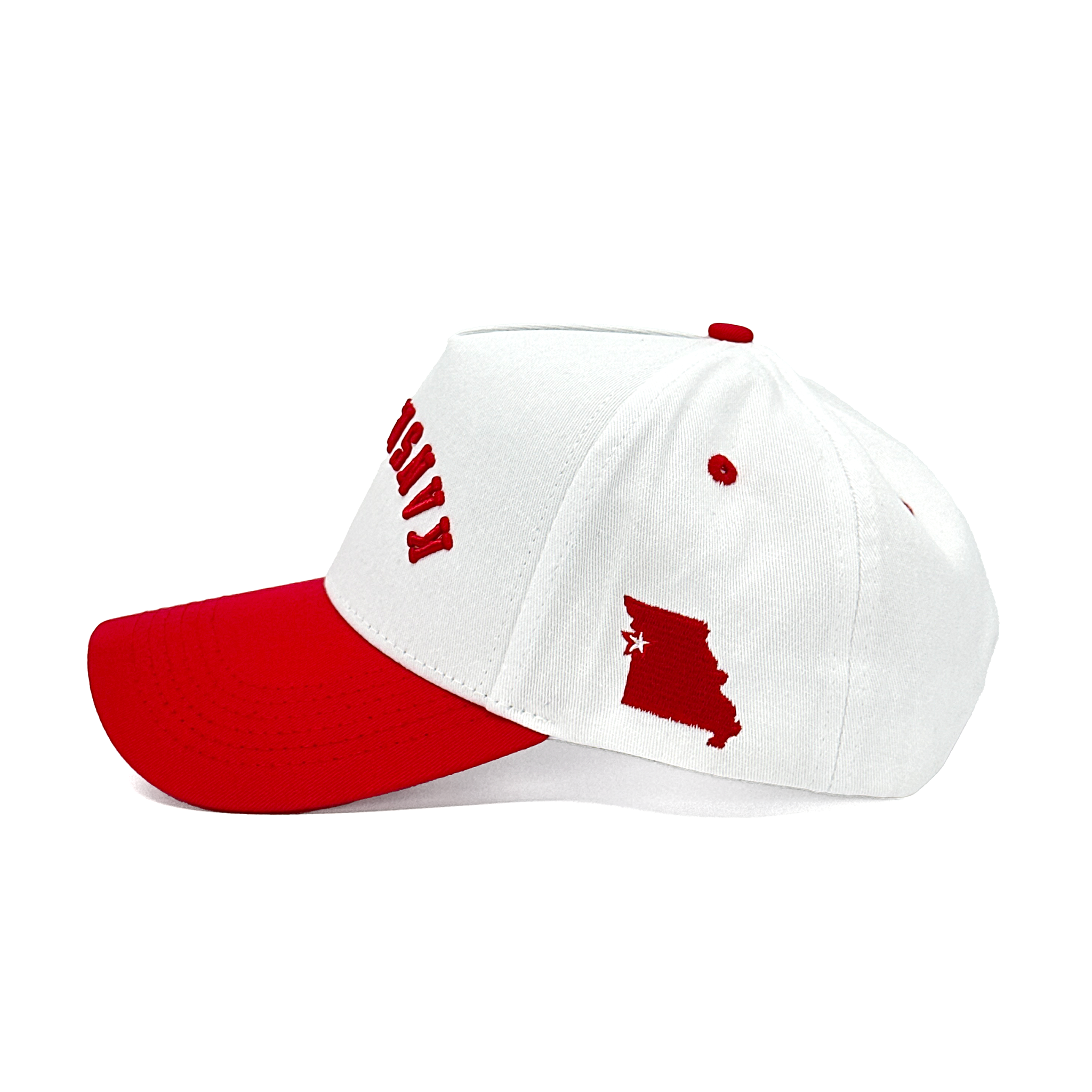 KANSAS CITY UPSIDE DOWN - WHITE/RED