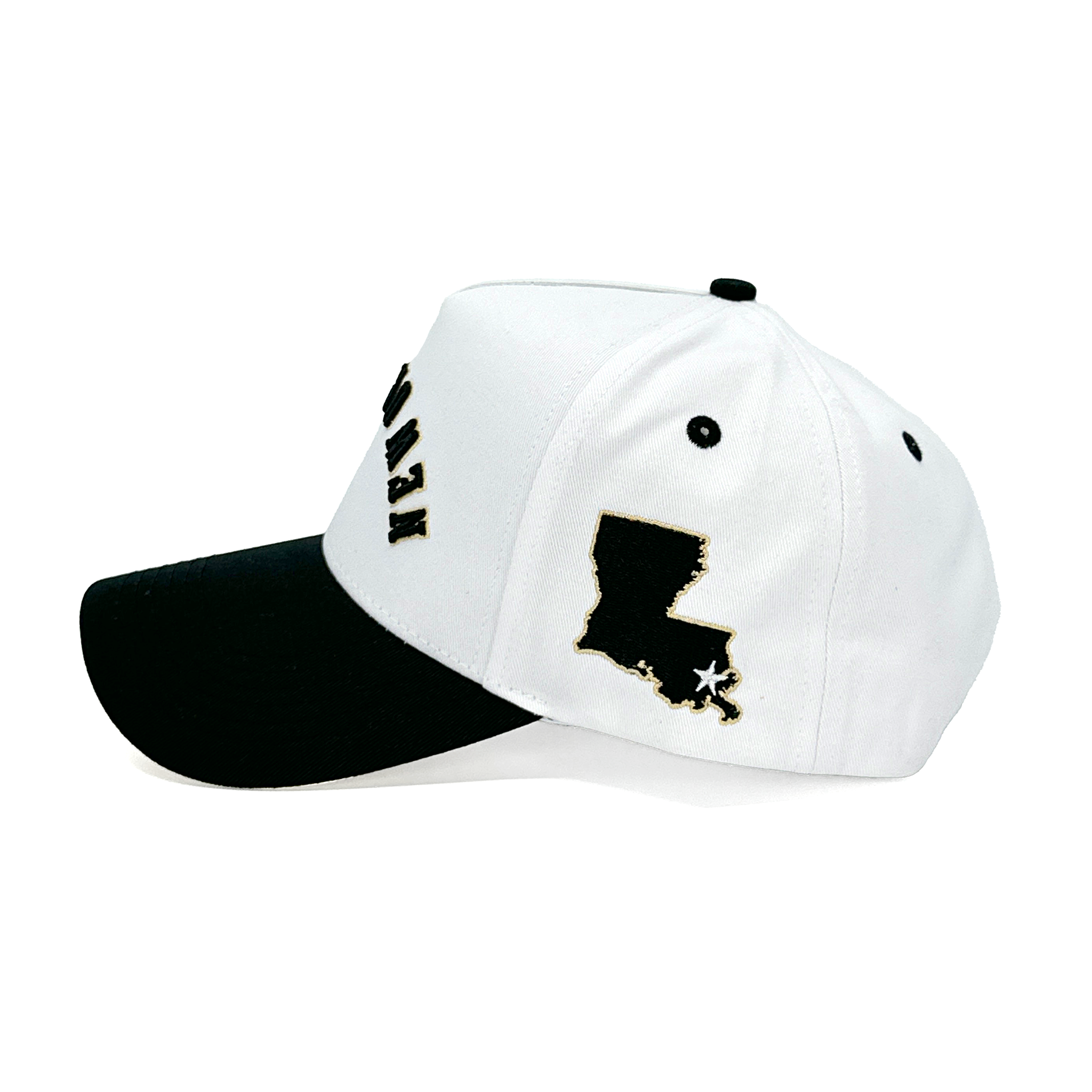 NEW ORLEANS UPSIDE DOWN - WHITE/BLACK