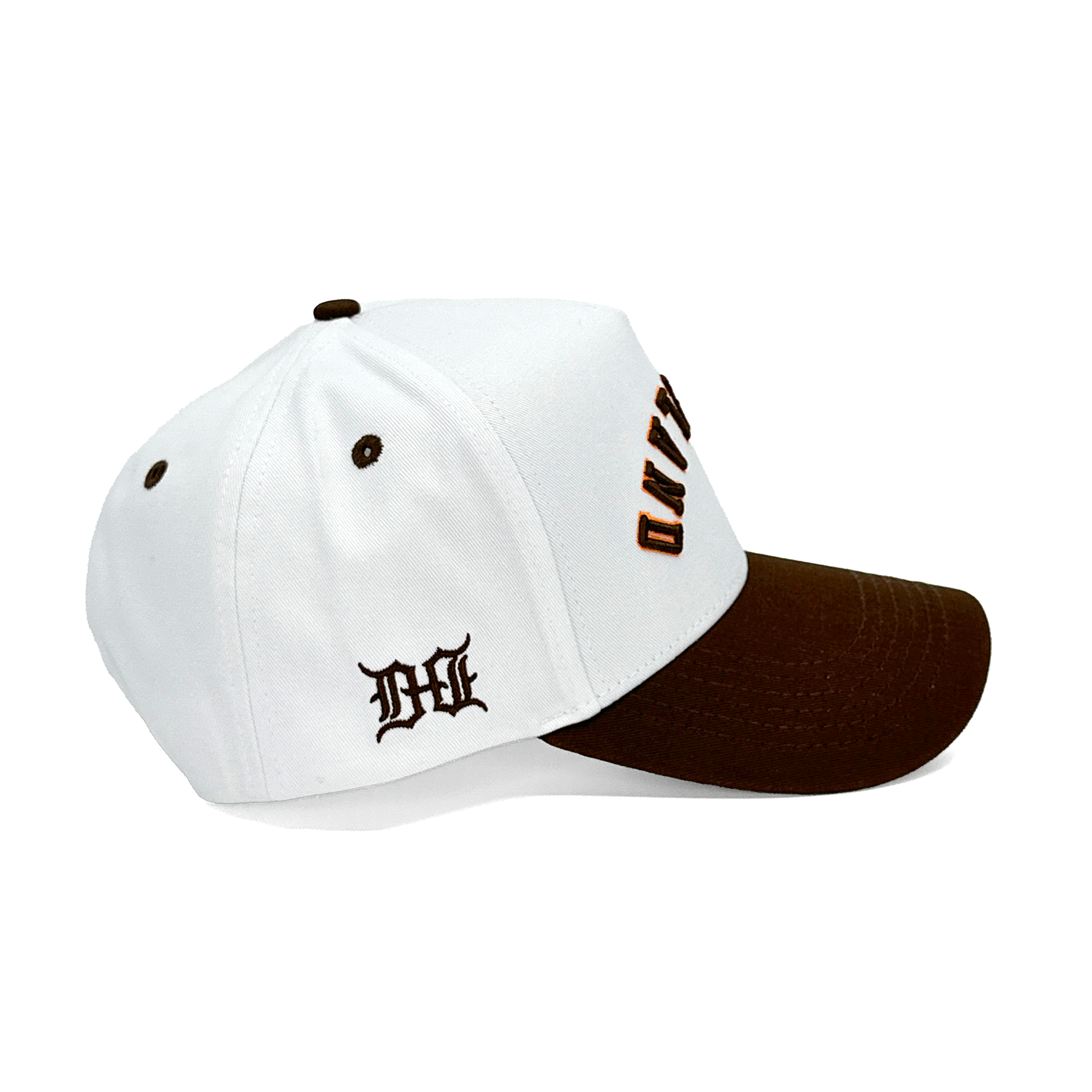 CLEVELAND UPSIDE DOWN - WHITE/BROWN