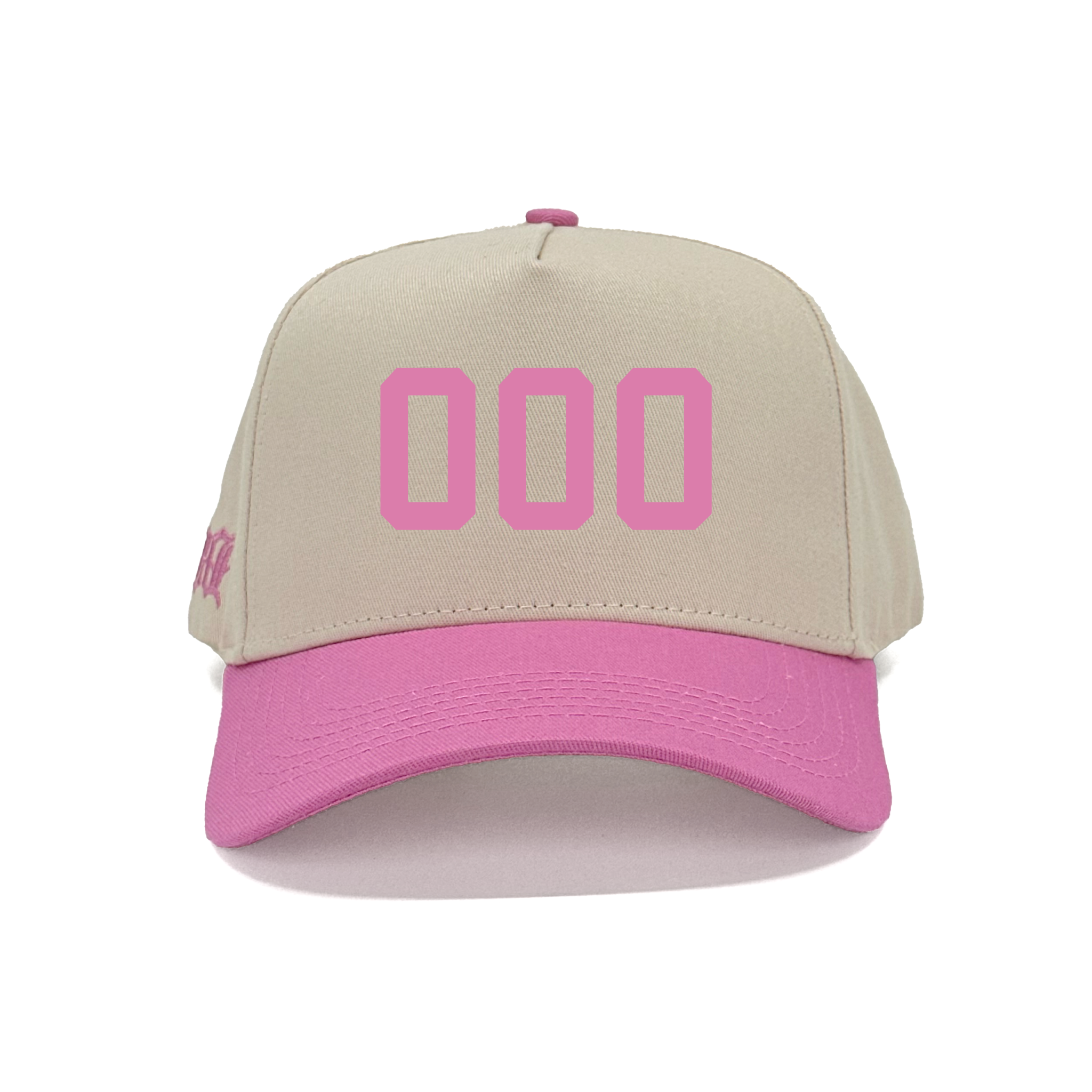 Custom Number Hat - Pink Collection