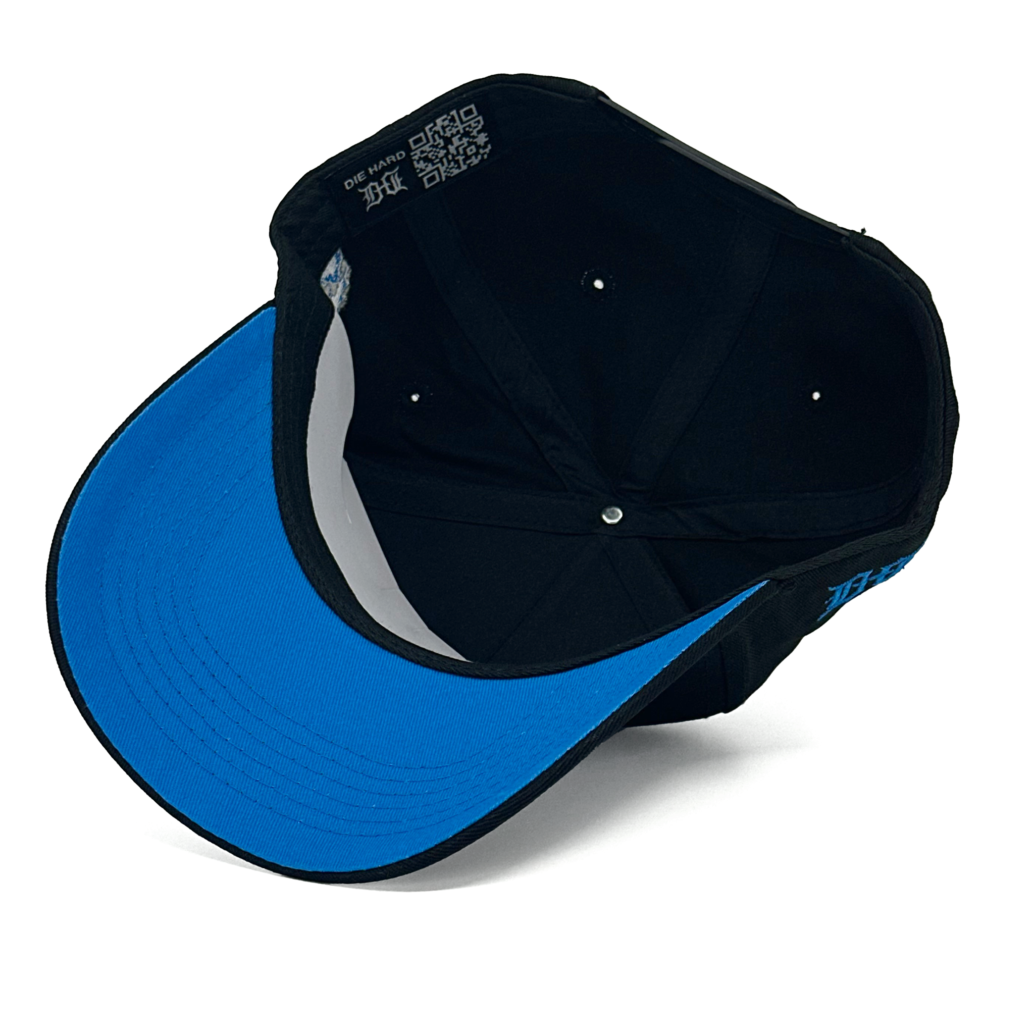 DETROIT UPSIDE DOWN - BLACK/BLUE