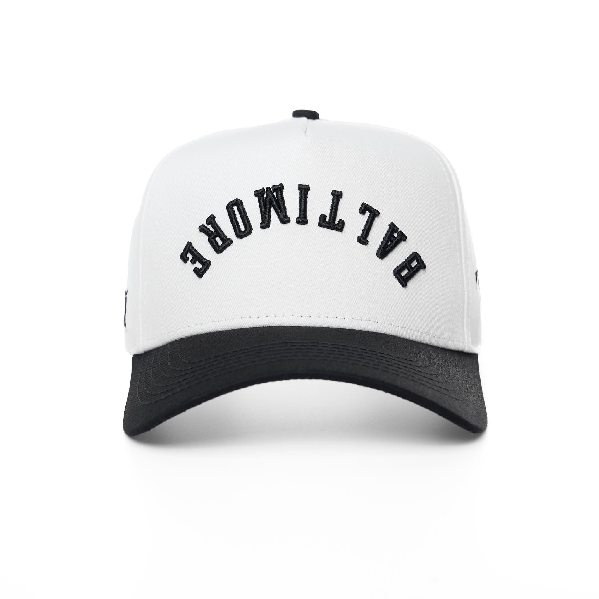 BALTIMORE UPSIDE DOWN - WHITE/BLACK