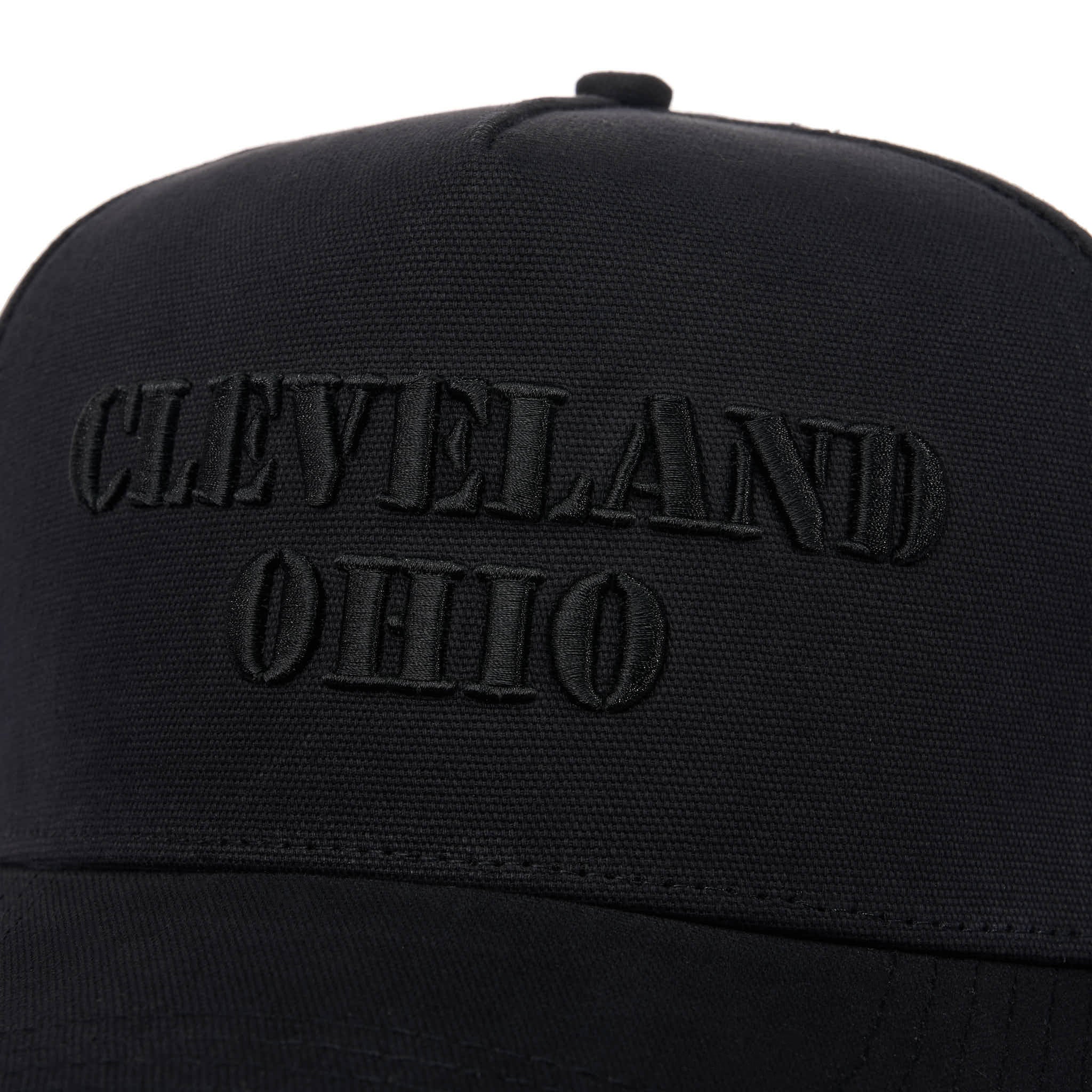 CLEVELAND OHIO - BLACK CANVAS