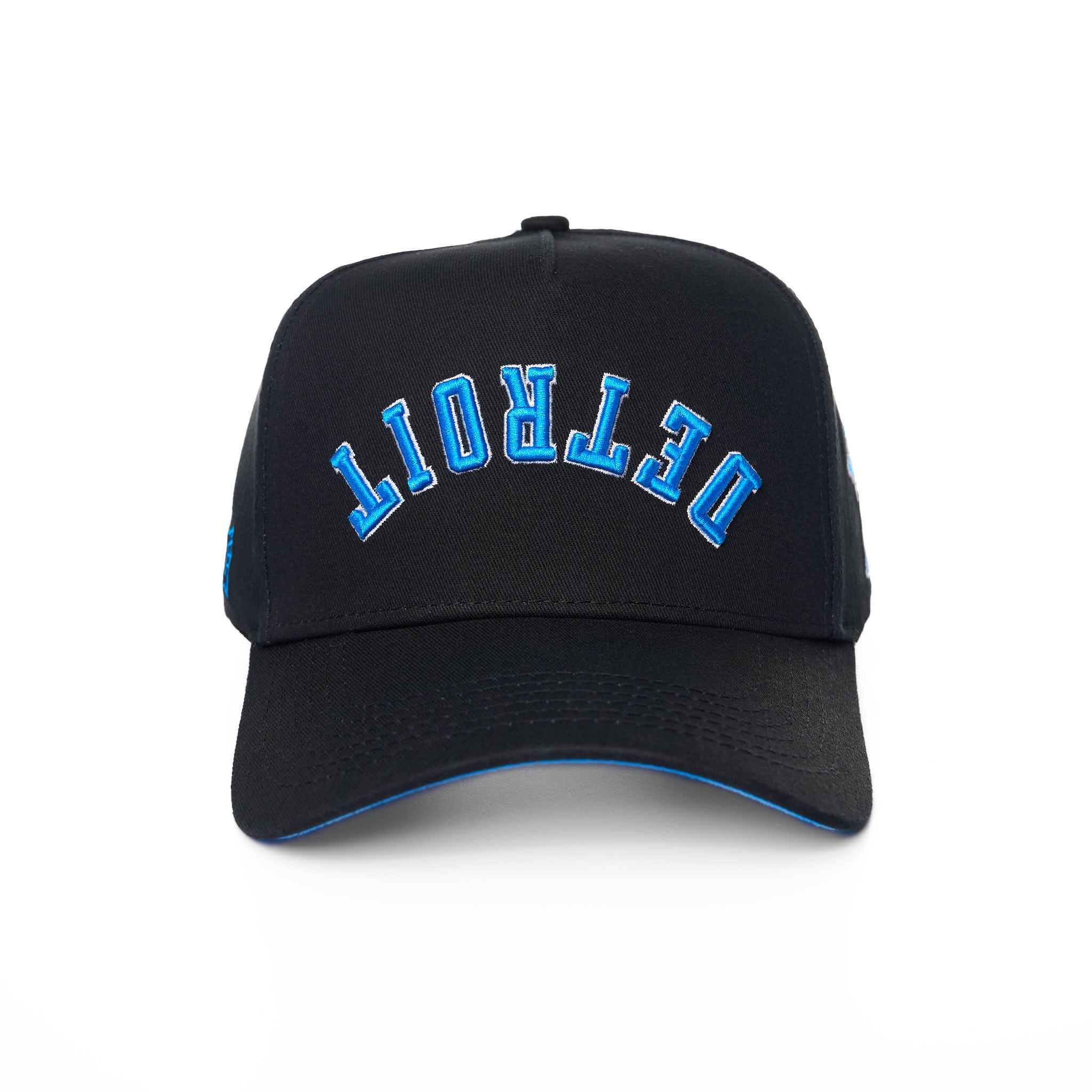 DETROIT UPSIDE DOWN - BLACK/BLUE