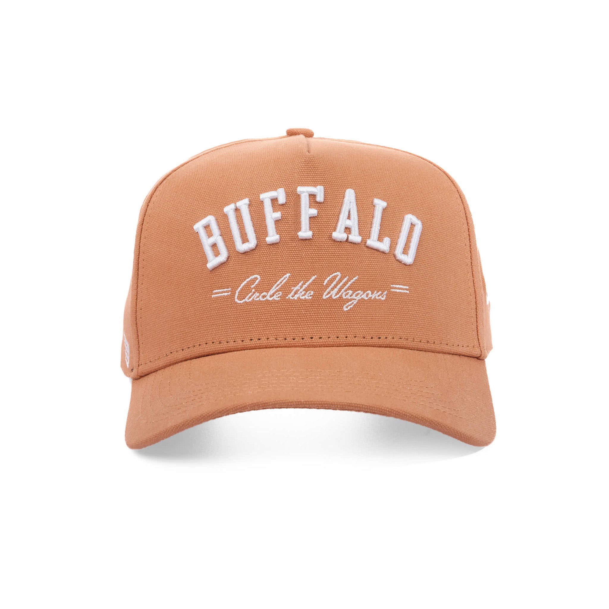 BUFFALO CIRCLE THE WAGONS - CANVAS