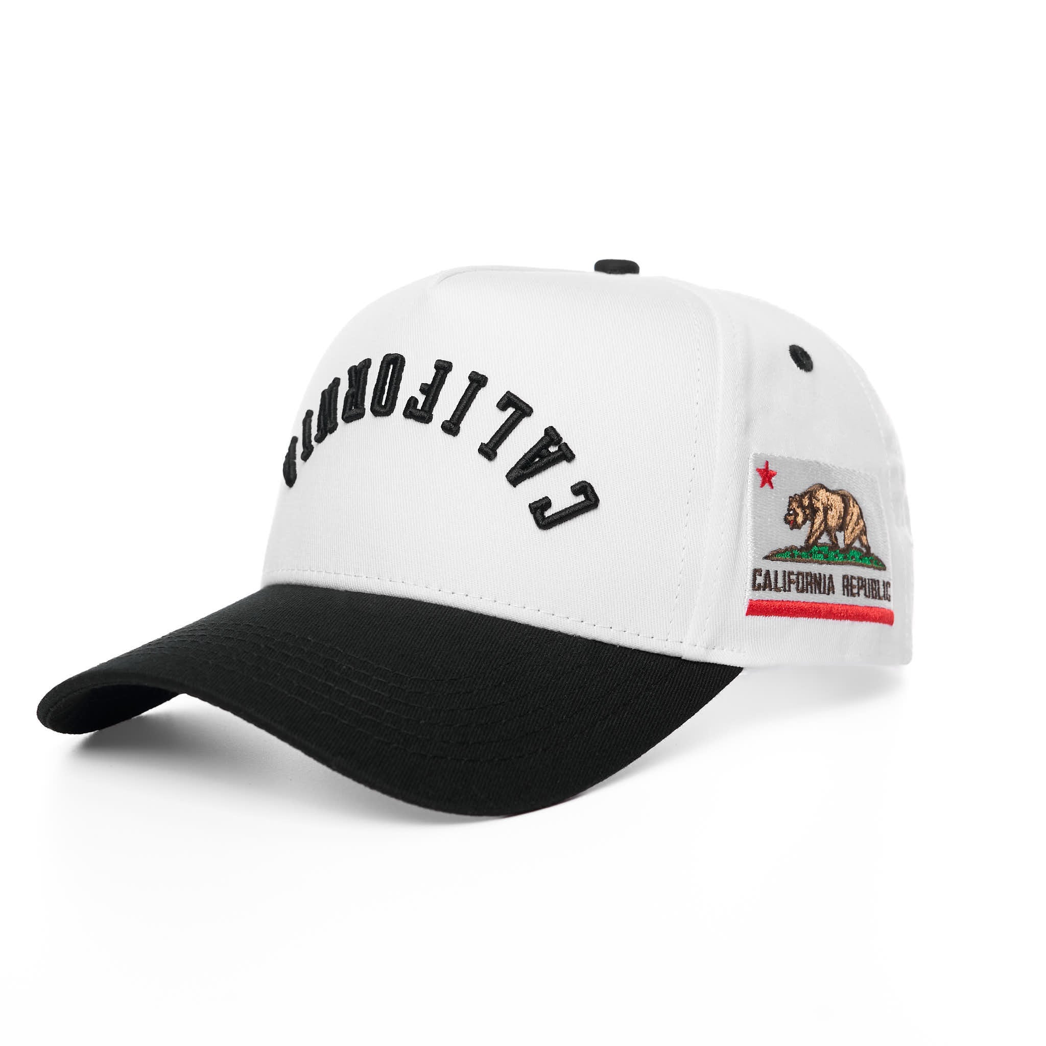 CALIFORNIA UPSIDE DOWN - WHITE/BLACK
