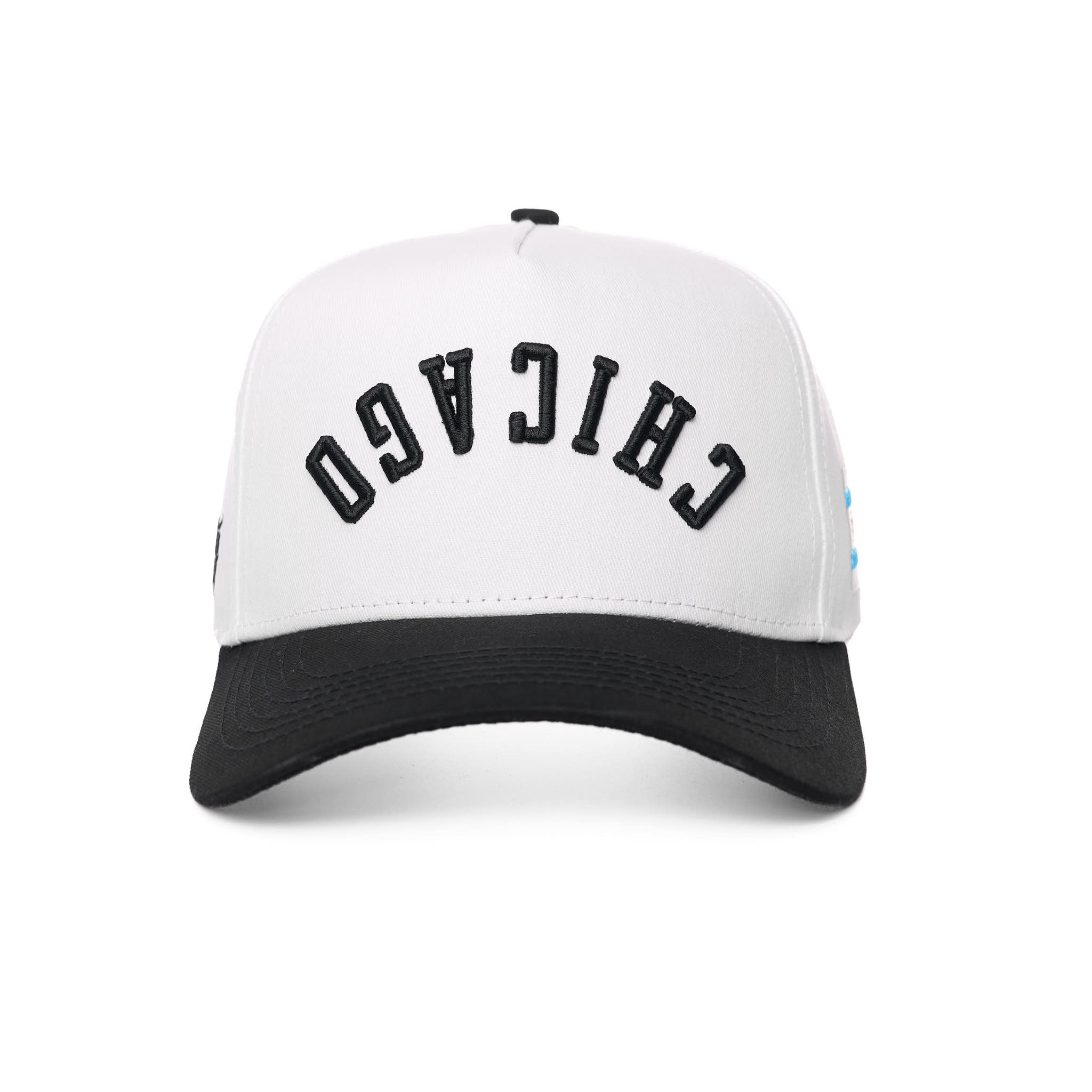 CHICAGO UPSIDE DOWN - WHITE/BLACK