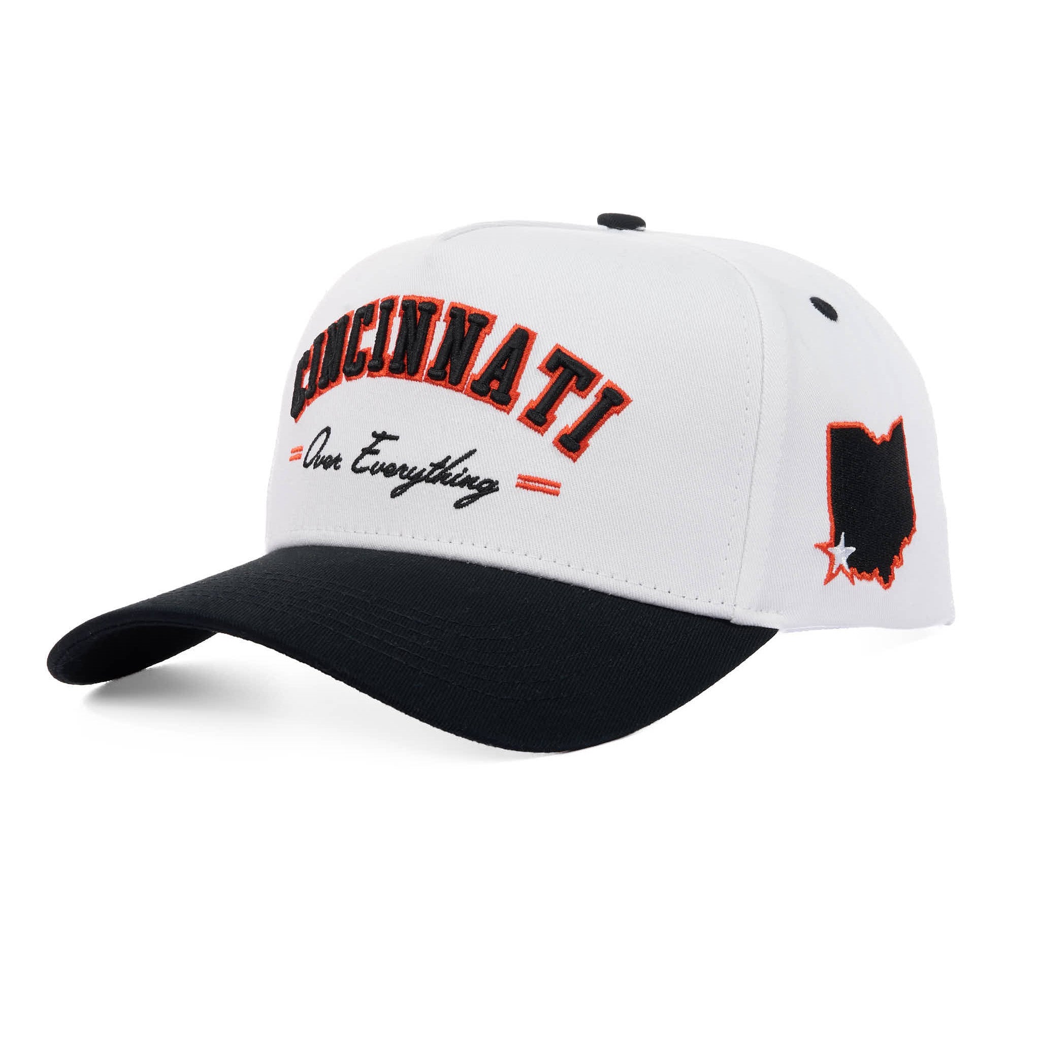 CINCINNATI OVER EVERYTHING - WHITE/BLACK