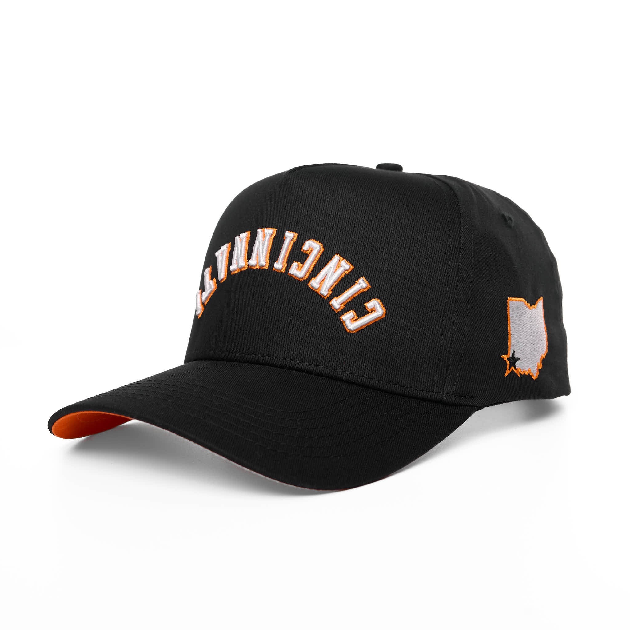 CINCINNATI UPSIDE DOWN - BLACK
