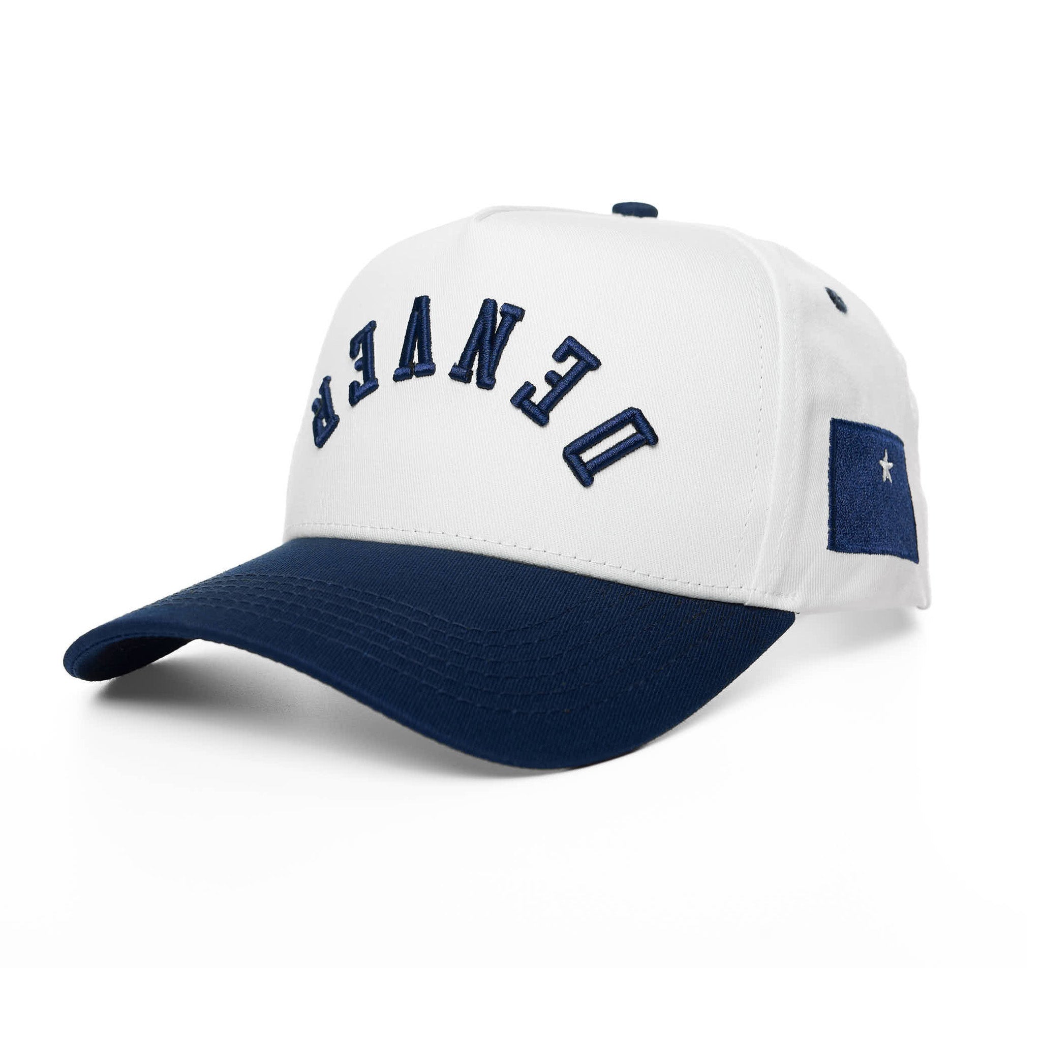 DENVER UPSIDE DOWN - WHITE/NAVY