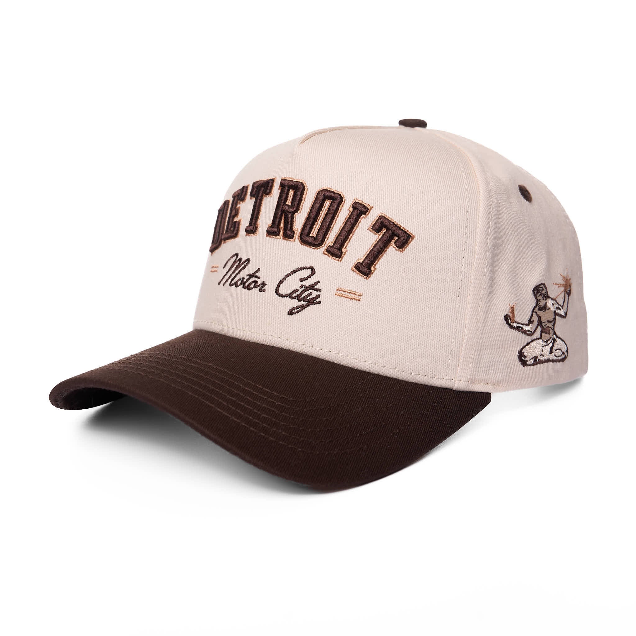 DETROIT MOTOR CITY - CREAM/BROWN