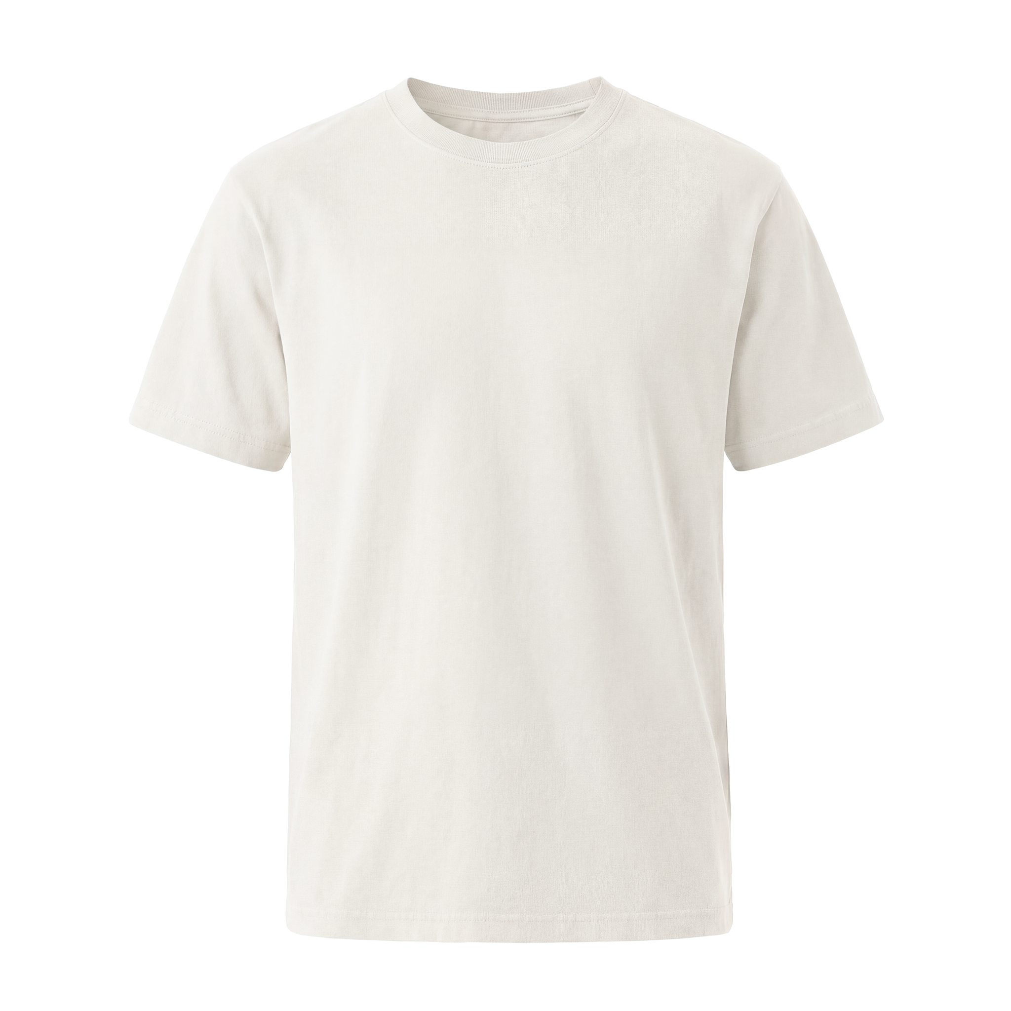 Vintage White t-shirt on a white background