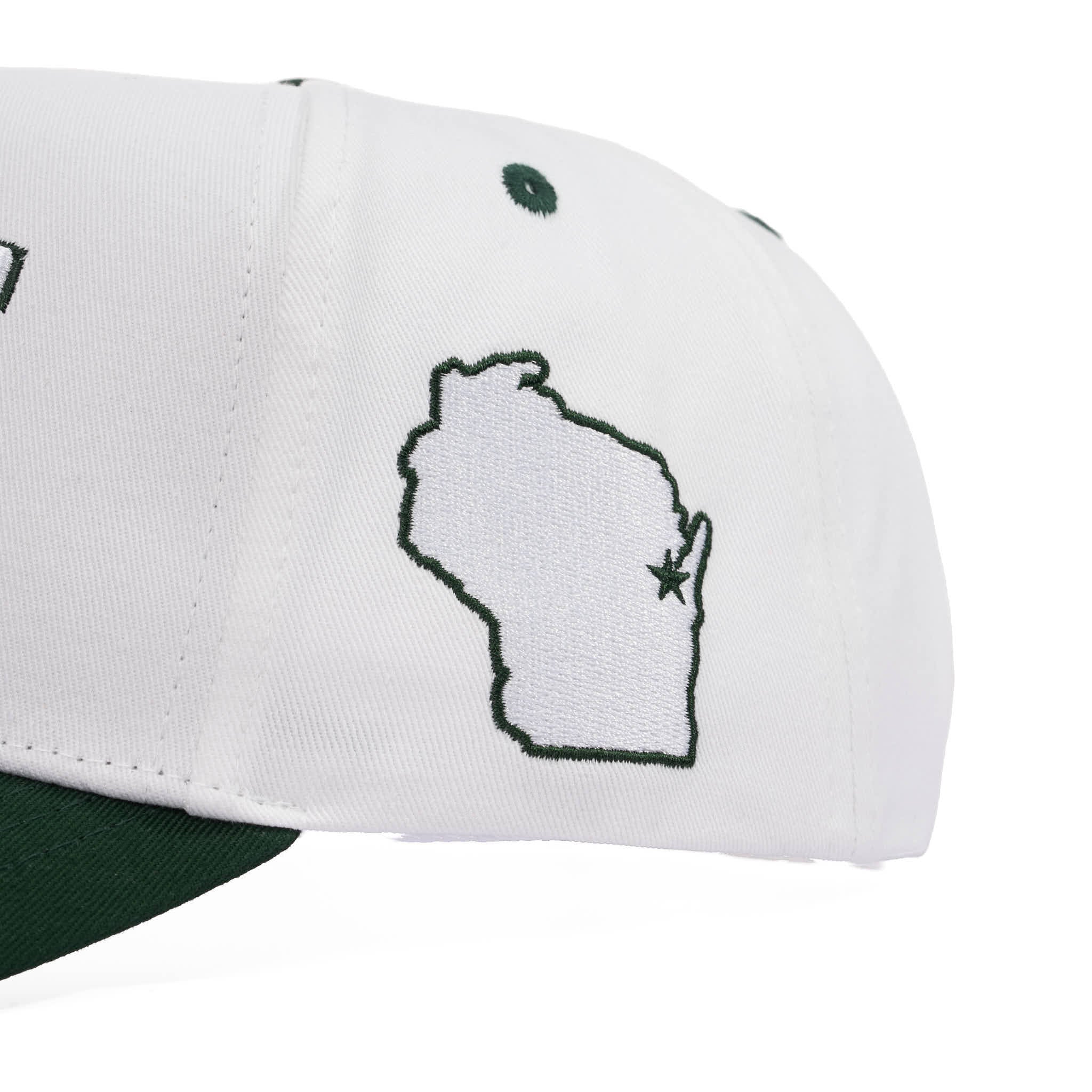 GREEN BAY ARCH - WHITE/GREEN