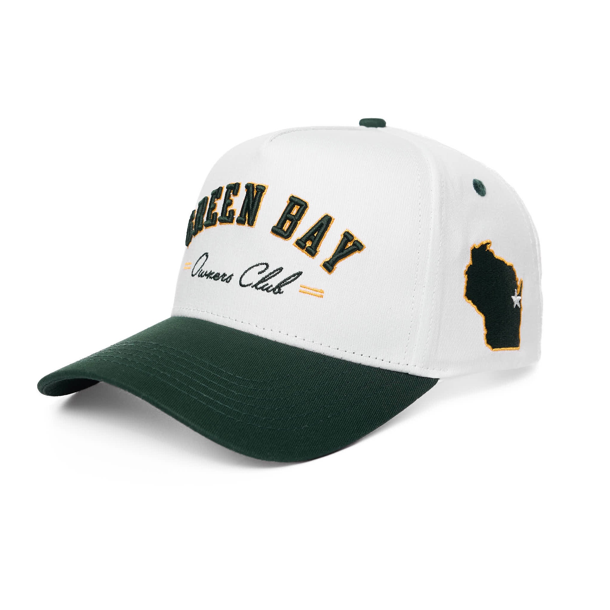 GREEN BAY OWNERS CLUB - WHITE/GREEN