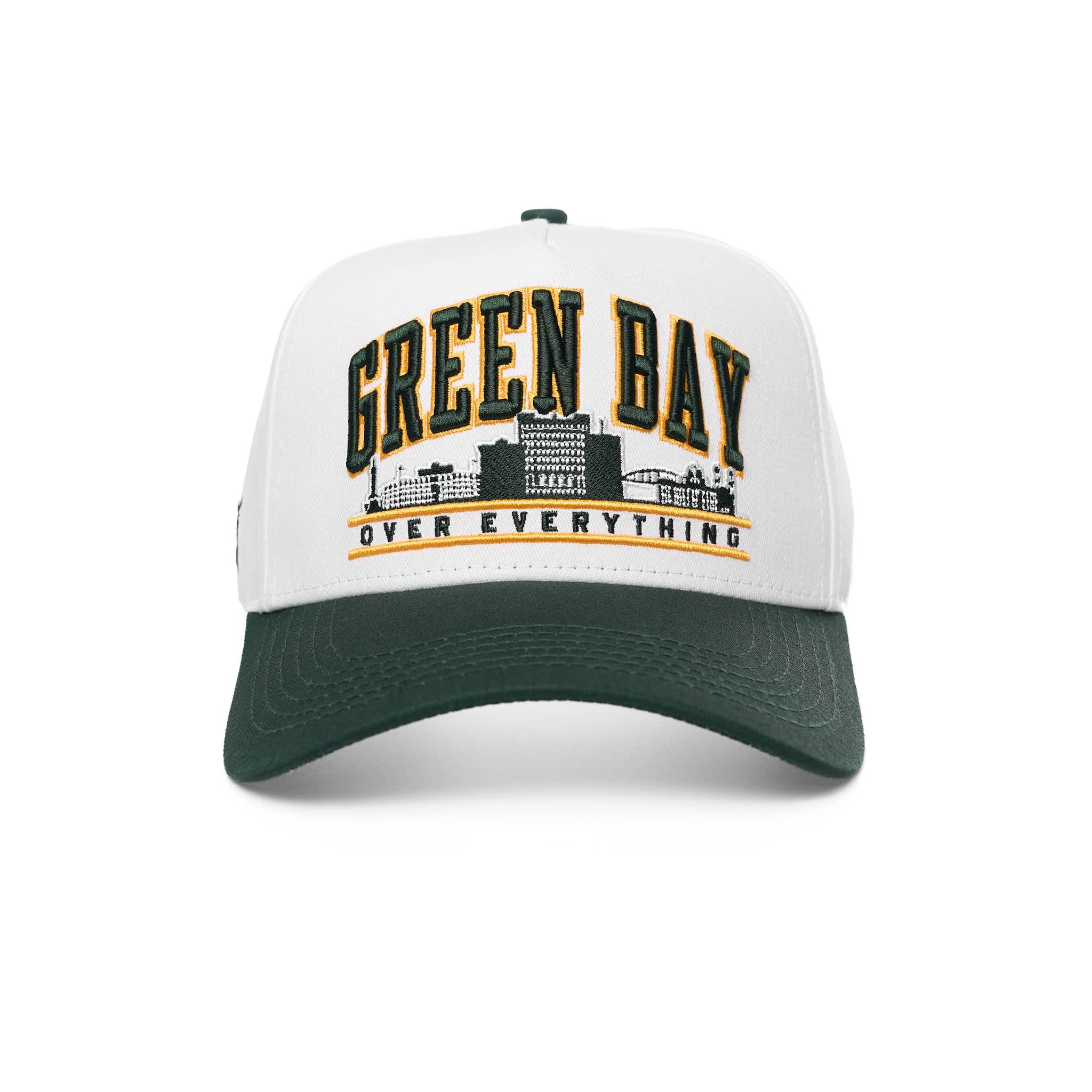 GREEN BAY OVER EVERYTHING - WHITE/GREEN