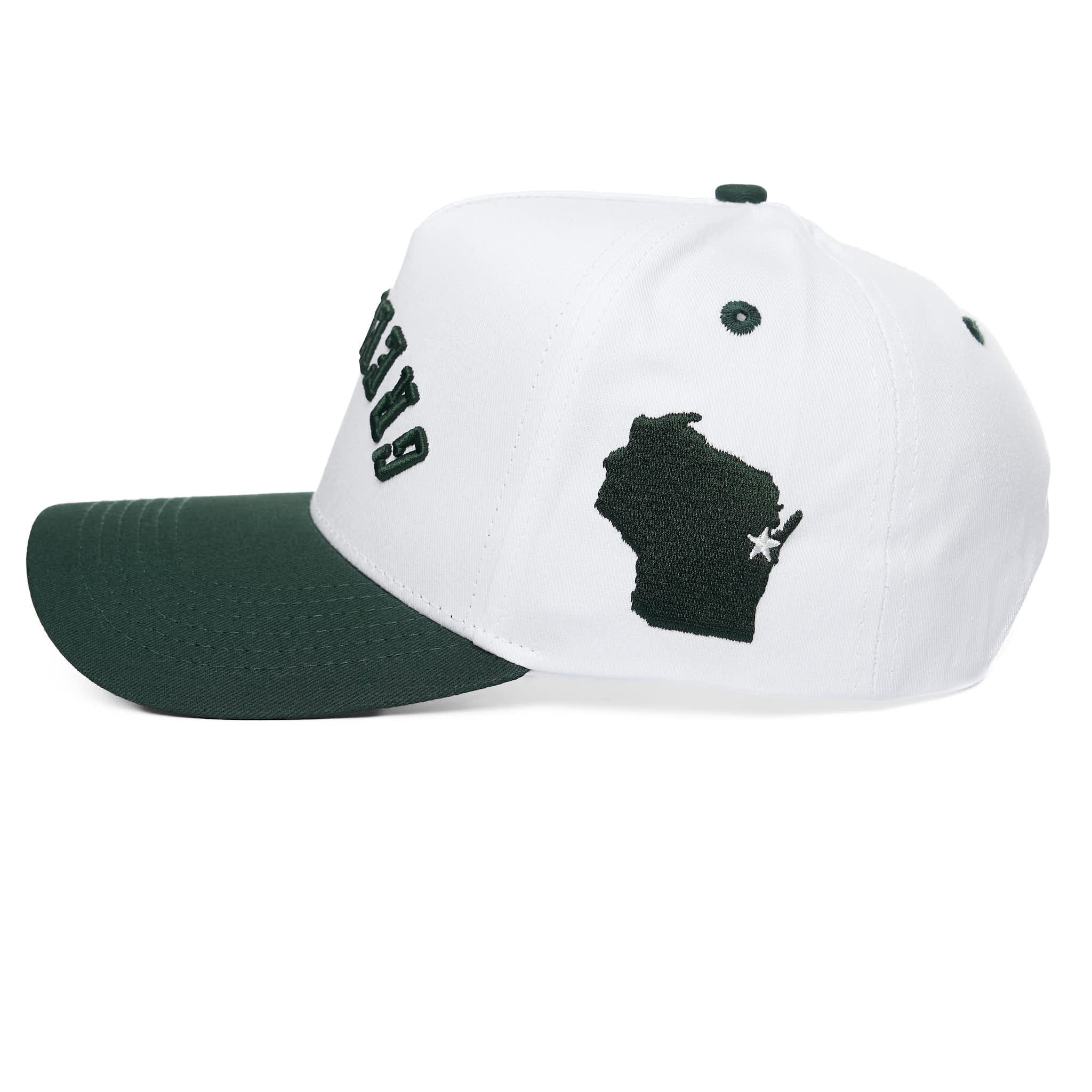 GREEN BAY UPSIDE DOWN - WHITE/GREEN