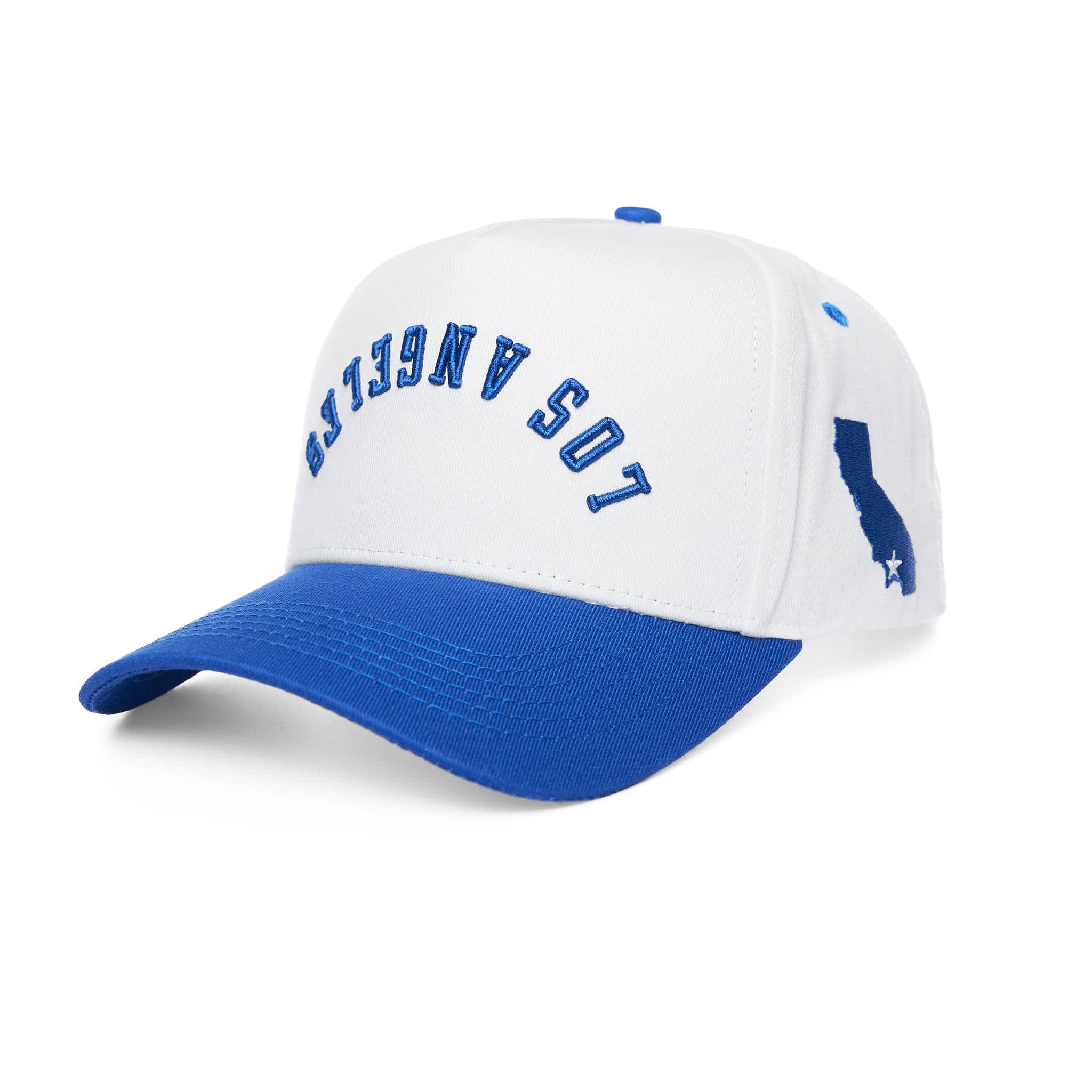 LOS ANGELES UPSIDE DOWN - WHITE/BLUE