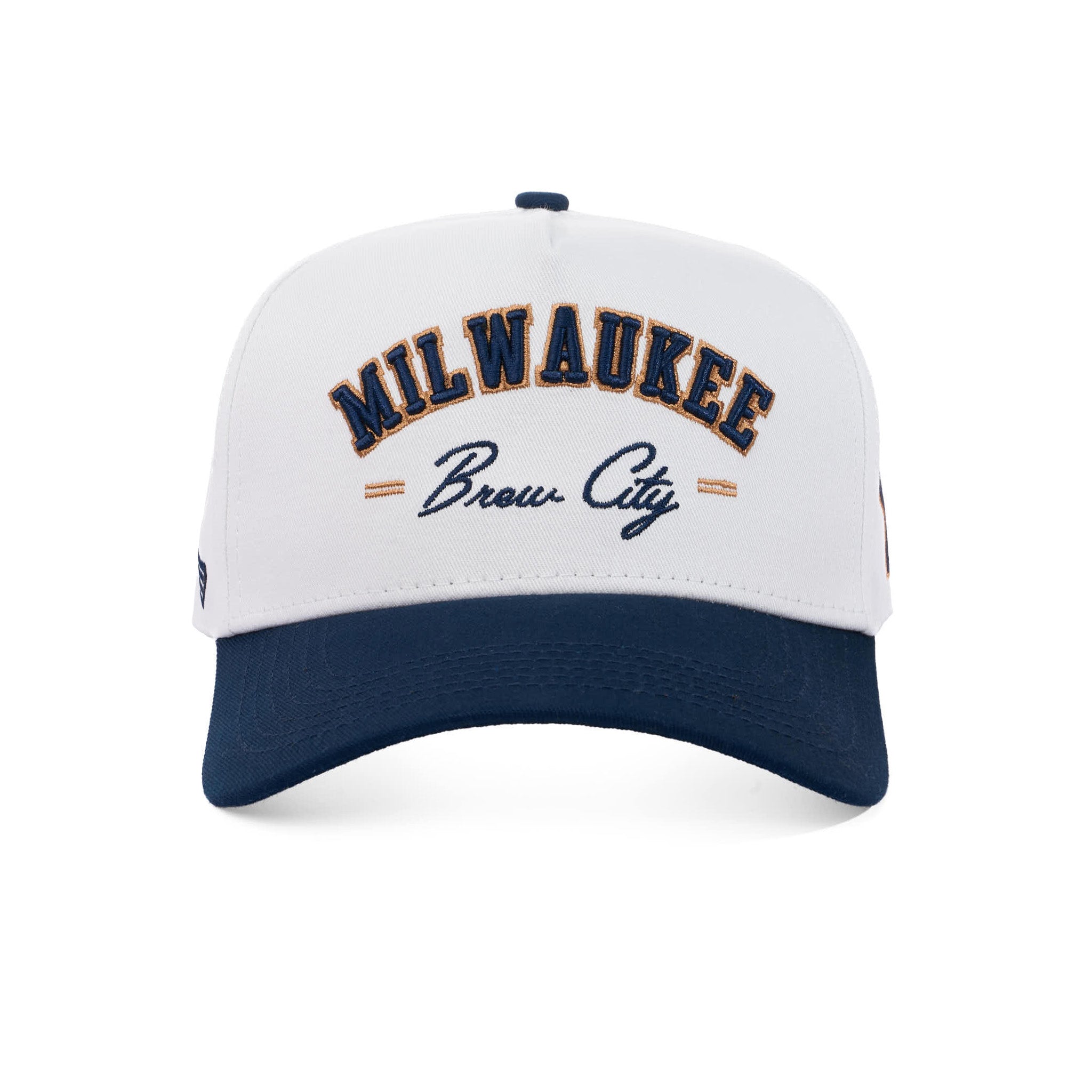 MILWAUKEE BREW CITY - WHITE/NAVY
