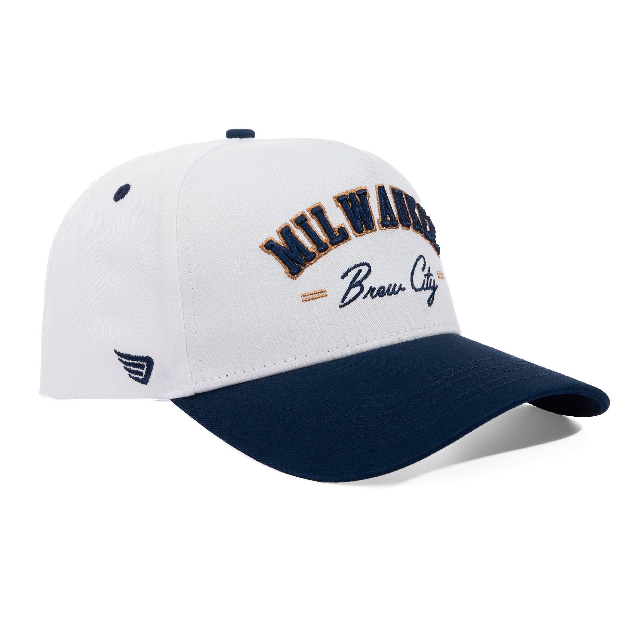 MILWAUKEE BREW CITY - WHITE/NAVY