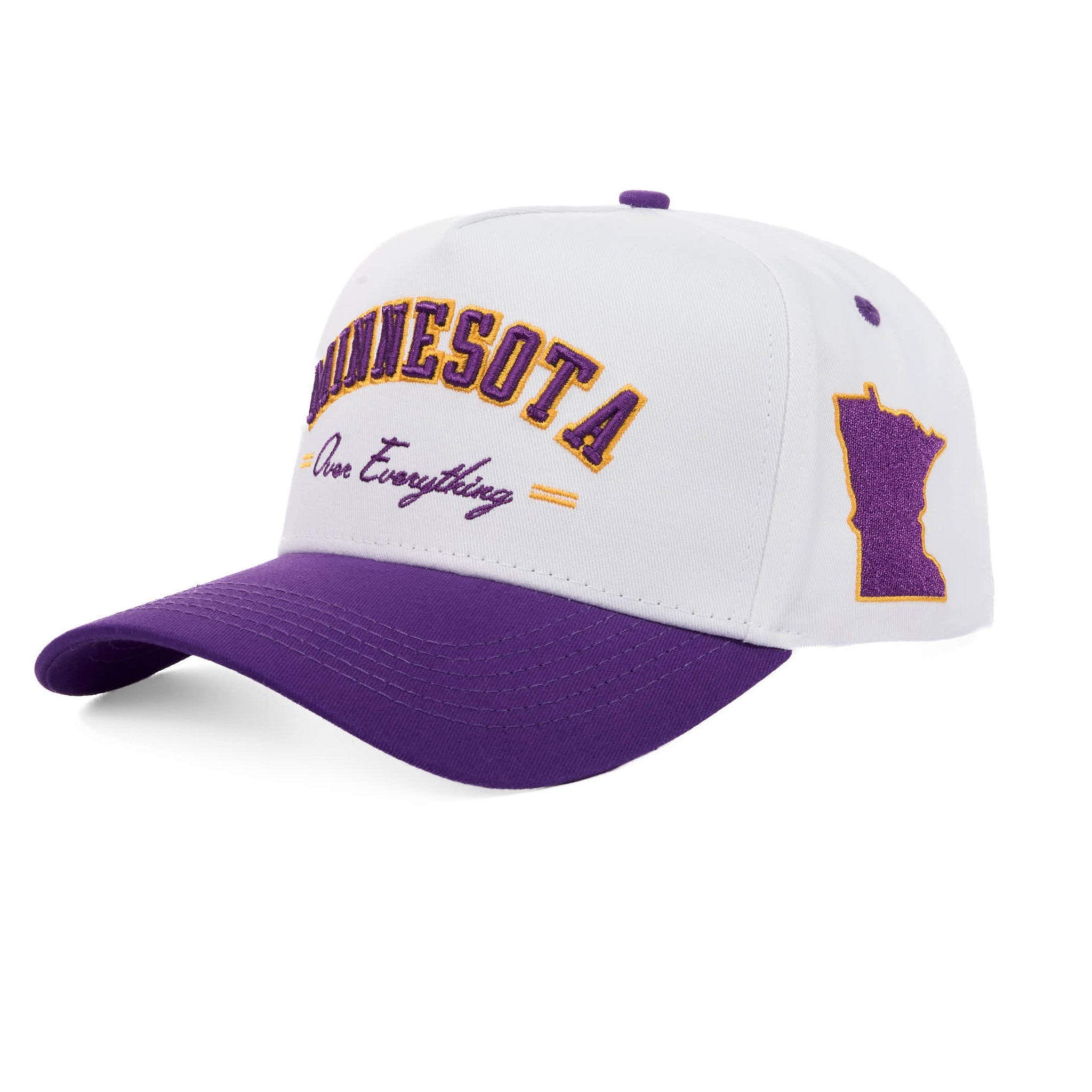 MINNESOTA OVER EVERYTHING - WHITE/PURPLE