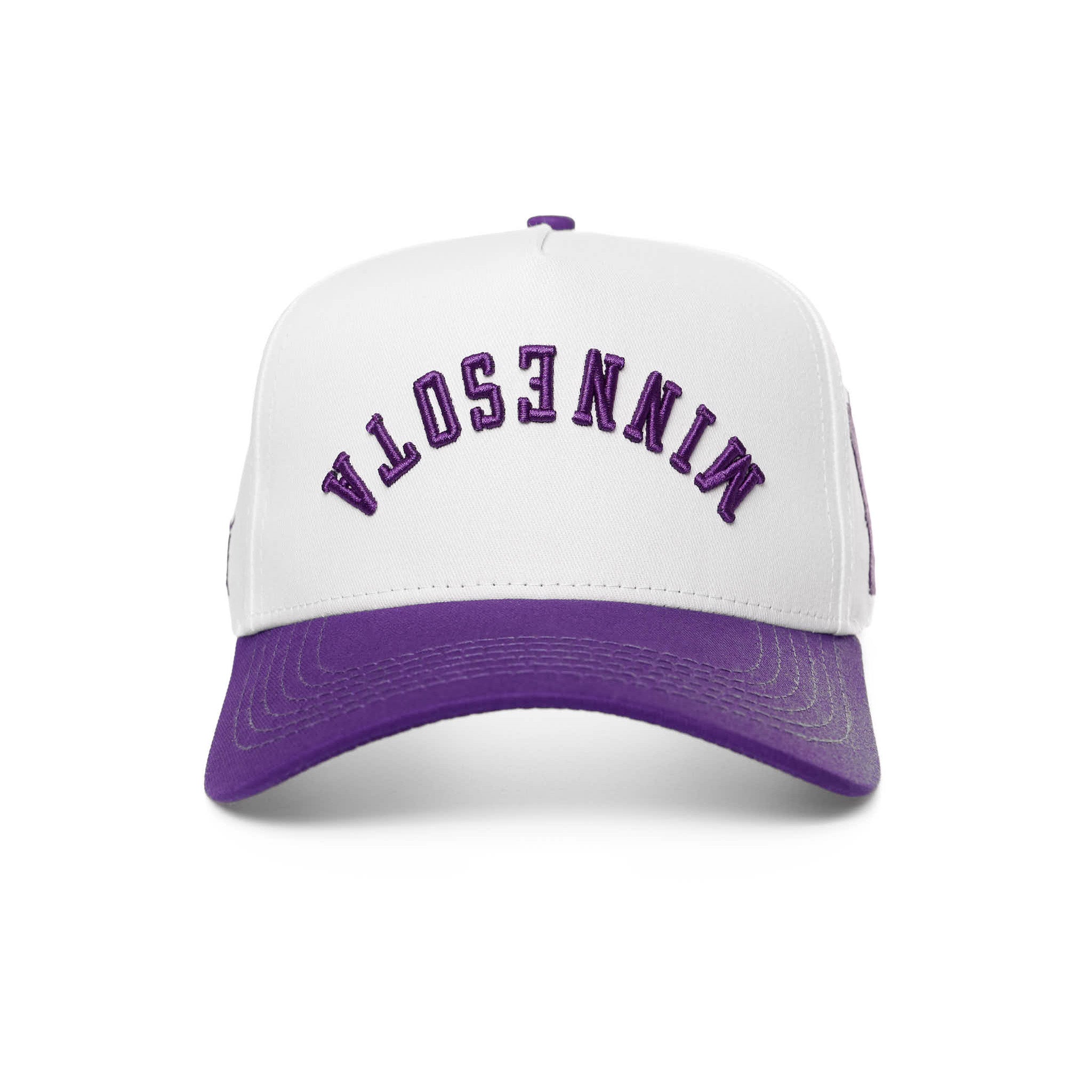 MINNESOTA UPSIDE DOWN - WHITE/PURPLE