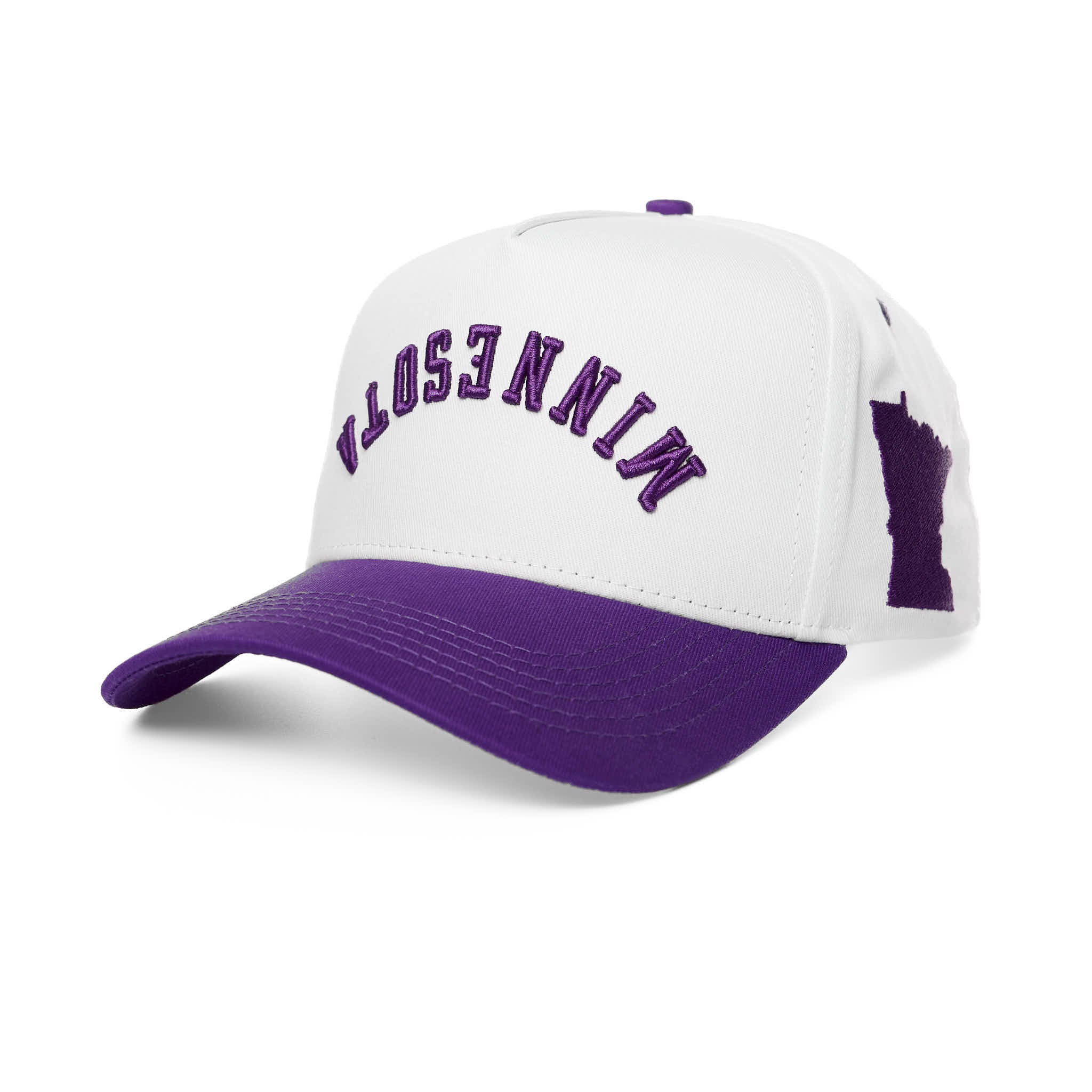 MINNESOTA UPSIDE DOWN - WHITE/PURPLE