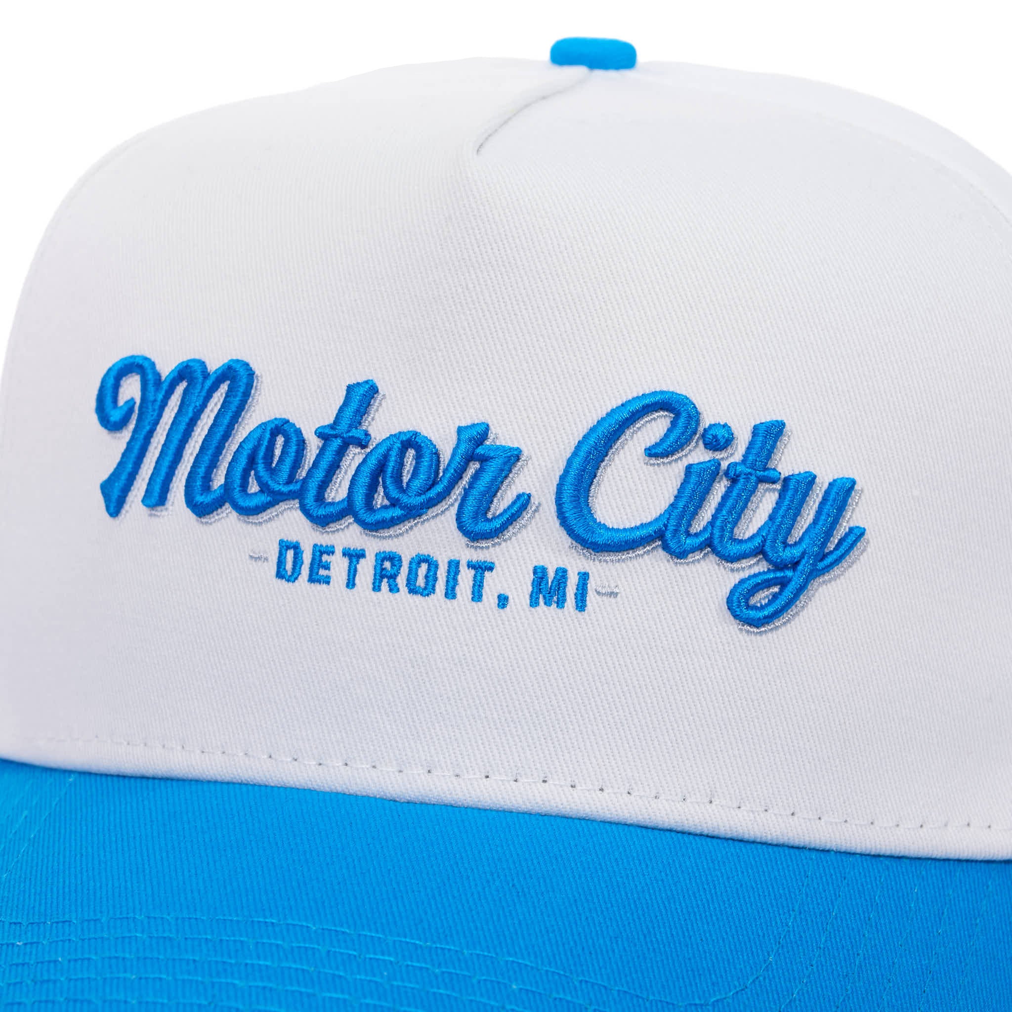 MOTOR CITY SCRIPT - WHITE/BLUE