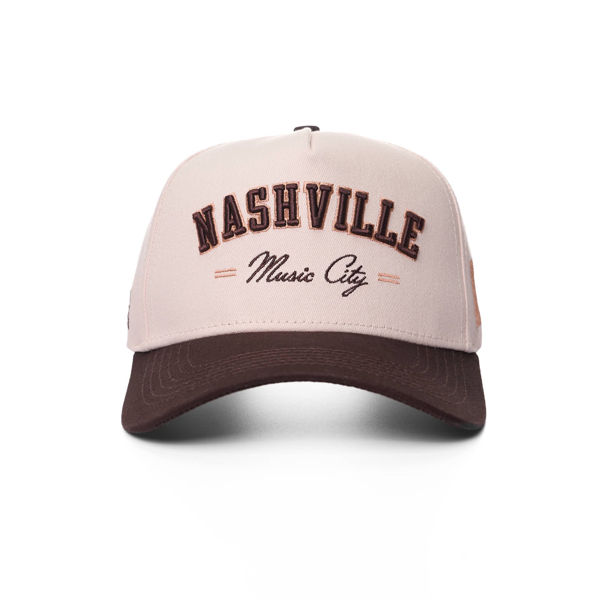 NASHVILLE MUSIC CITY - CREAM/BROWN
