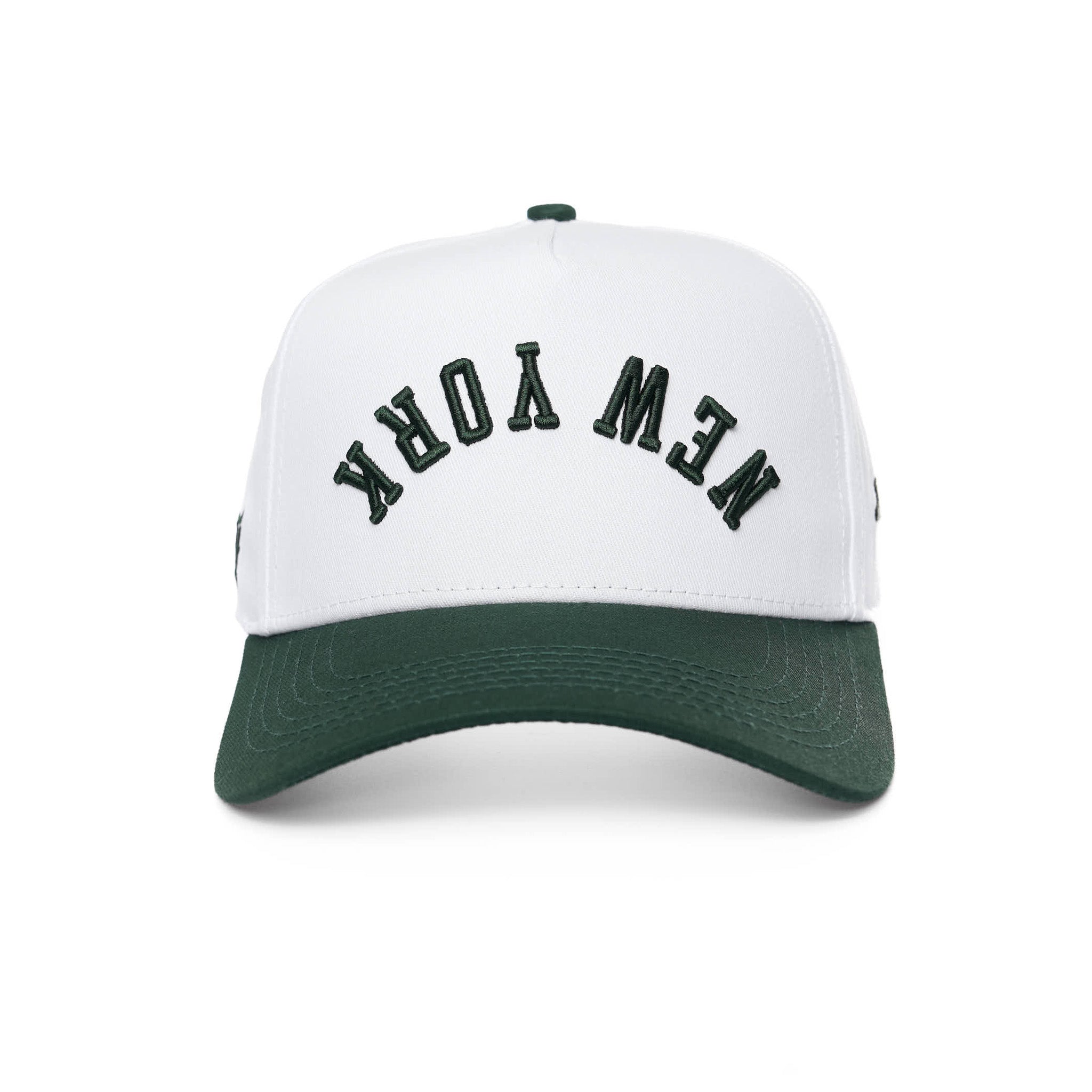 NEW YORK UPSIDE DOWN - WHITE/GREEN