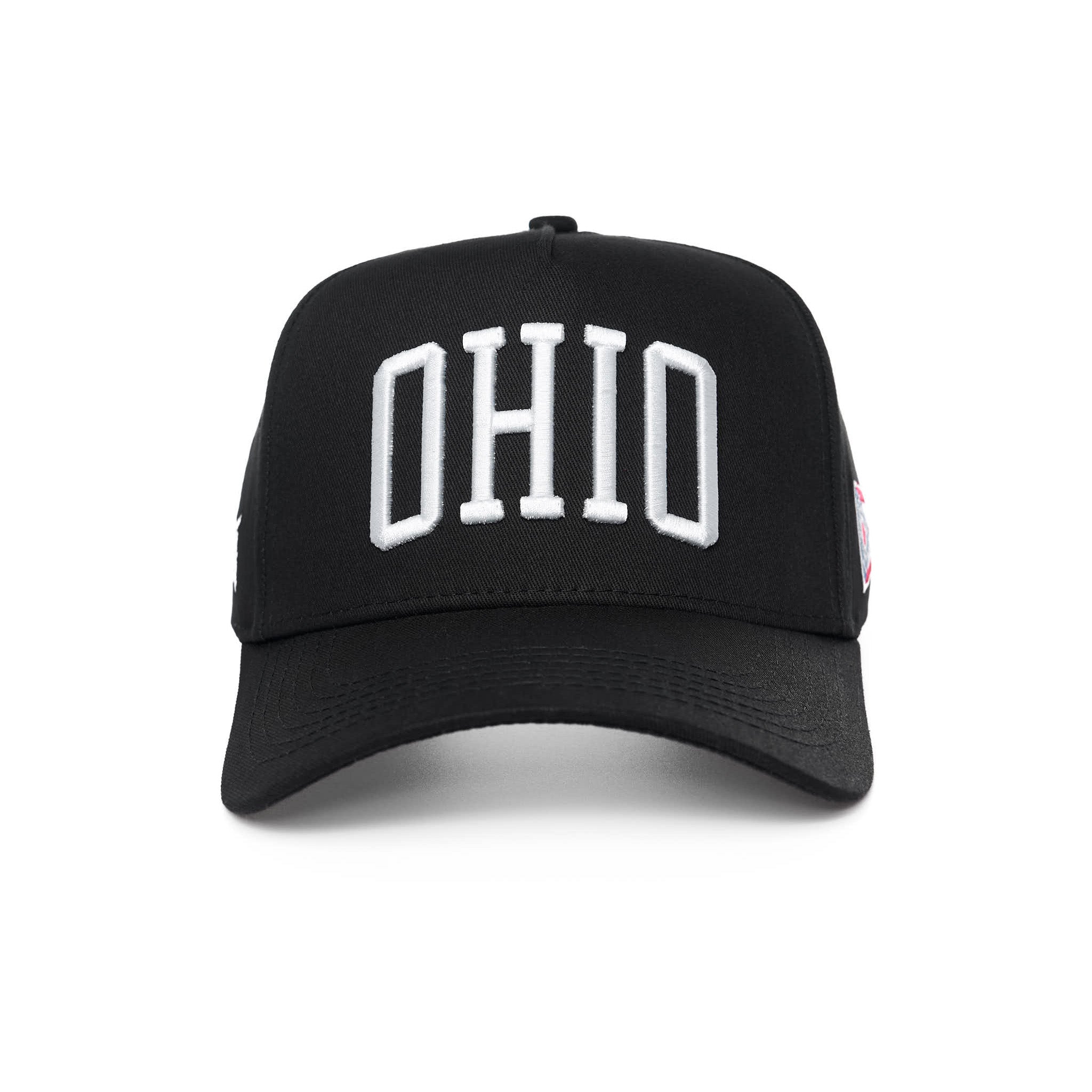 OHIO FLAG - BLACK