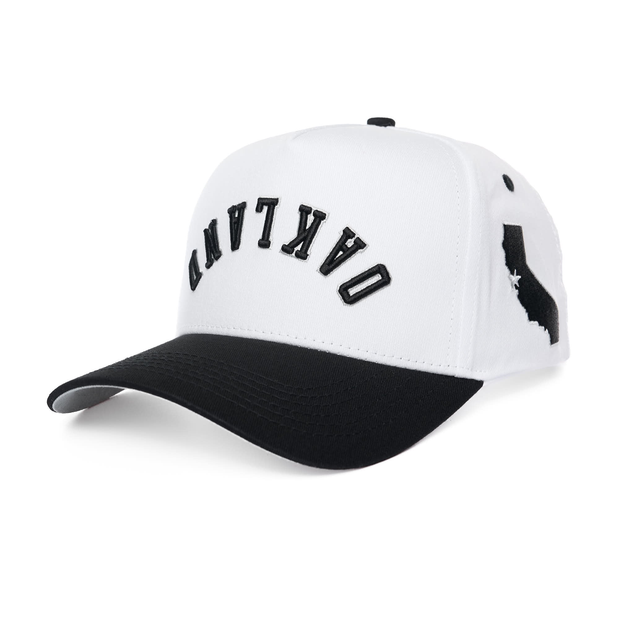 OAKLAND UPSIDE DOWN - WHITE/BLACK