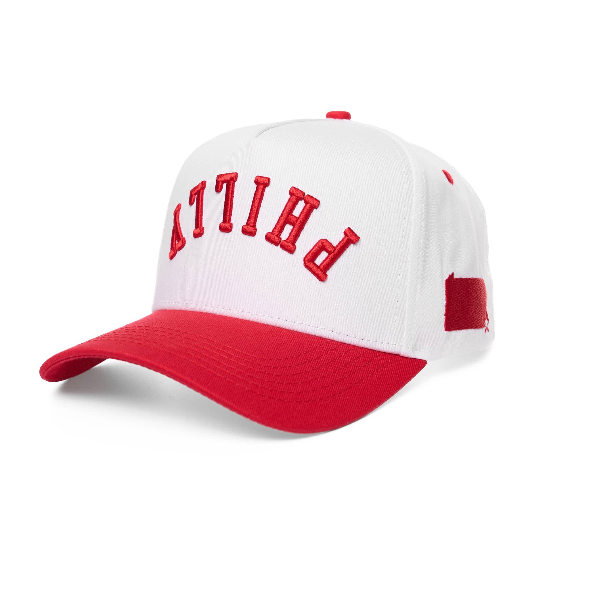PHILLY UPSIDE DOWN - WHITE/RED