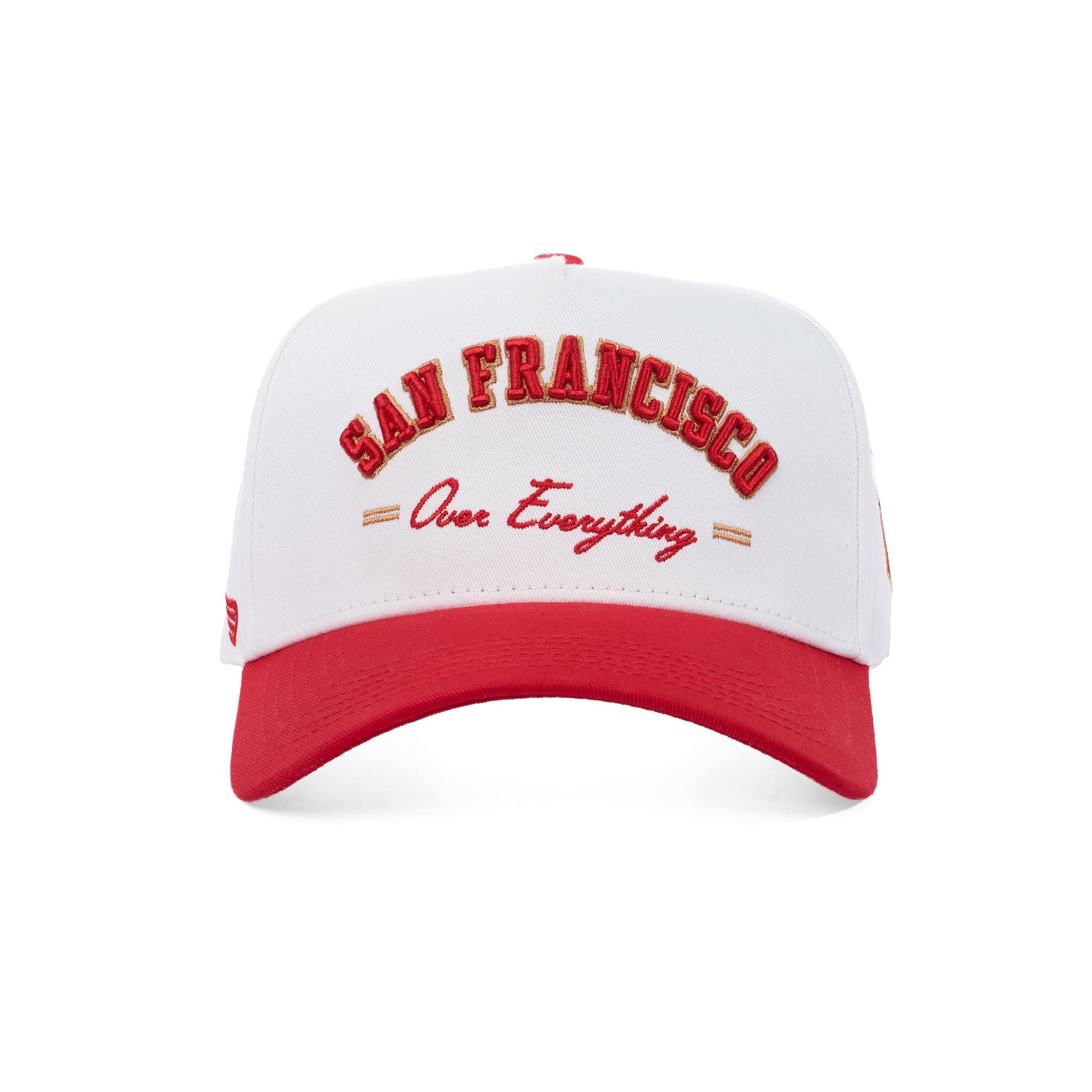 SAN FRANCISCO OVER EVERYTHING - WHITE/RED