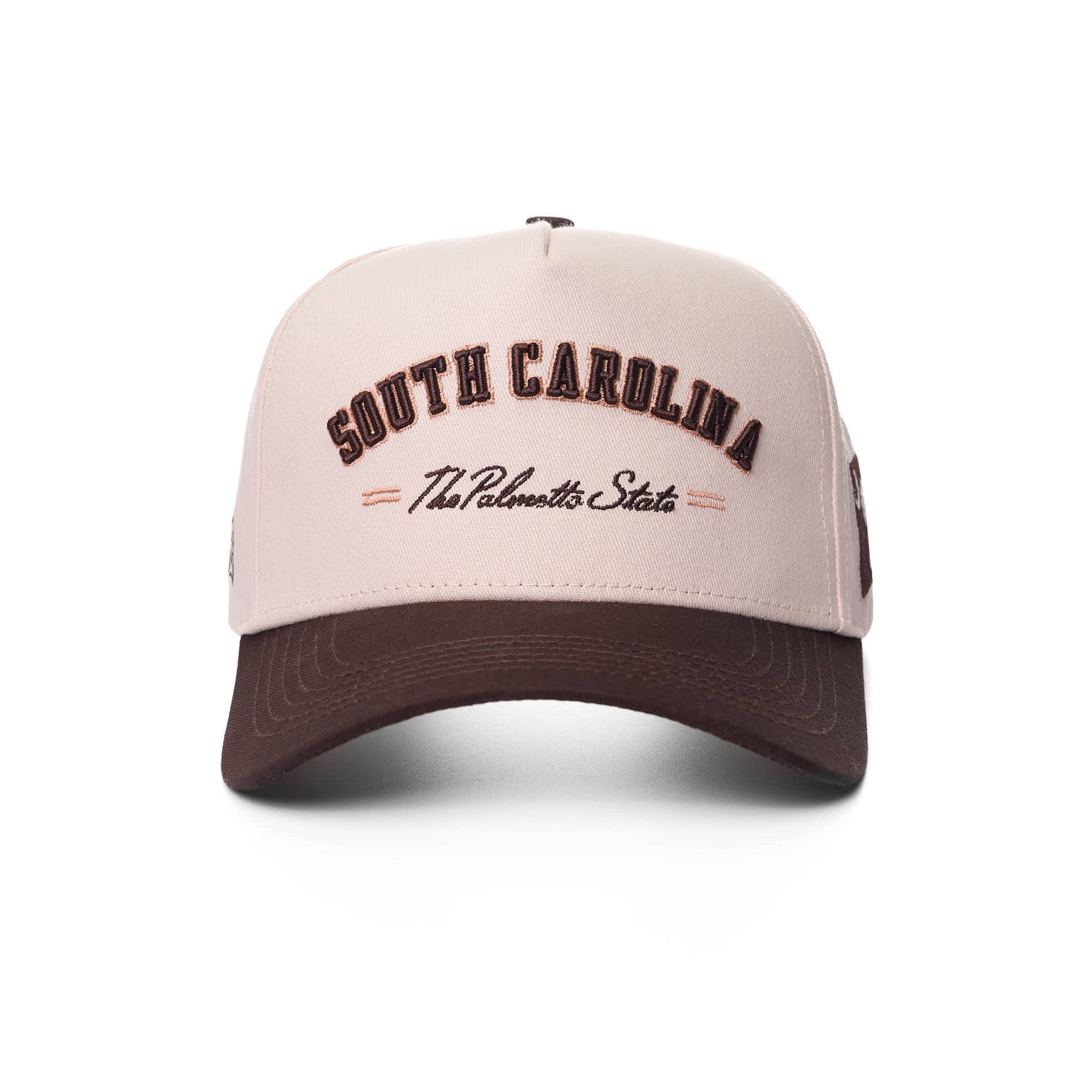 SOUTH CAROLINA THE PALMETTO STATE - CREAM/BROWN