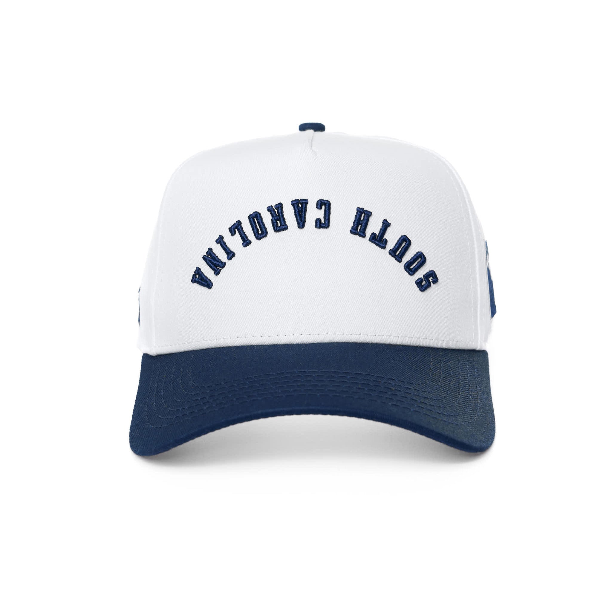 SOUTH CAROLINA UPSIDE DOWN - WHITE/NAVY