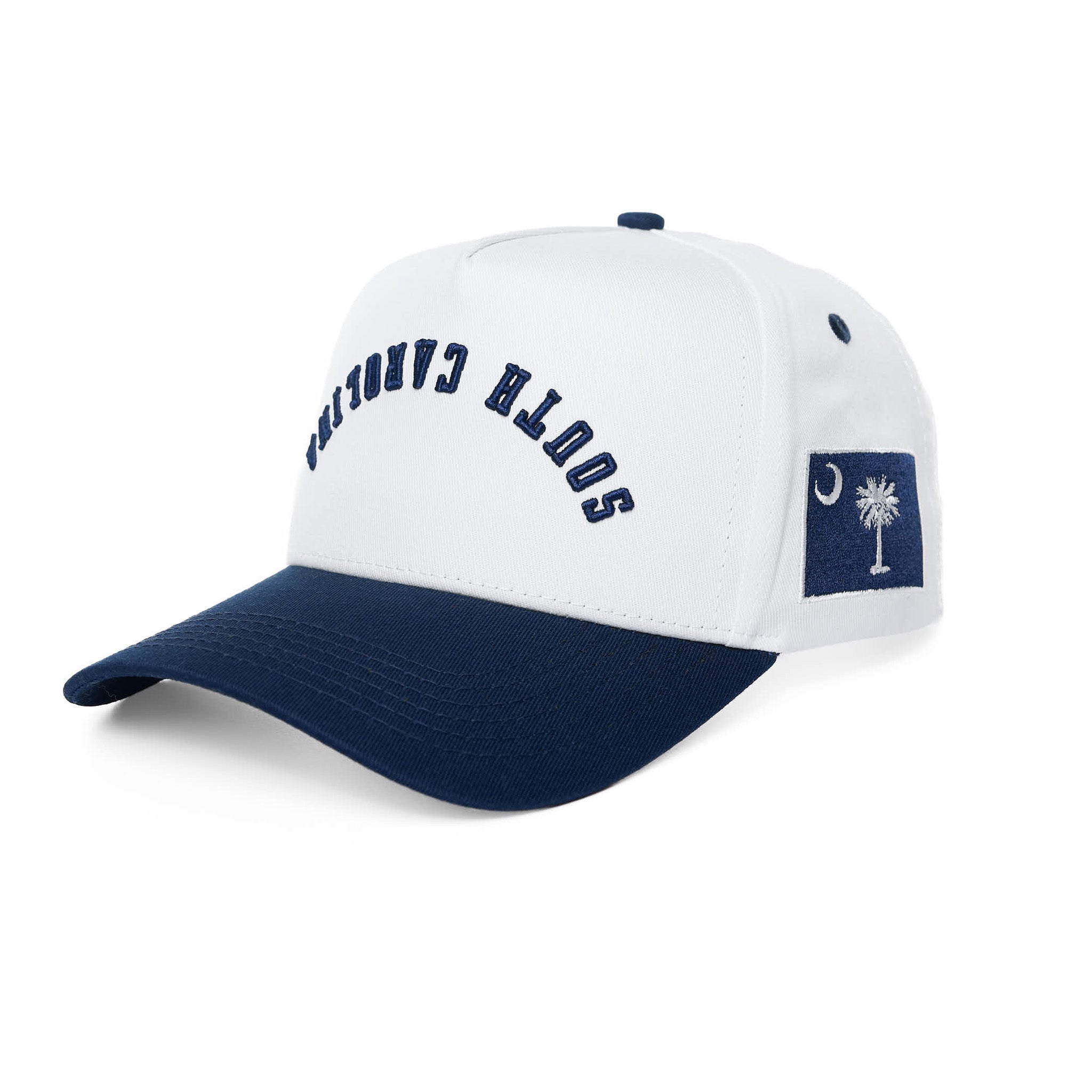 SOUTH CAROLINA UPSIDE DOWN - WHITE/NAVY