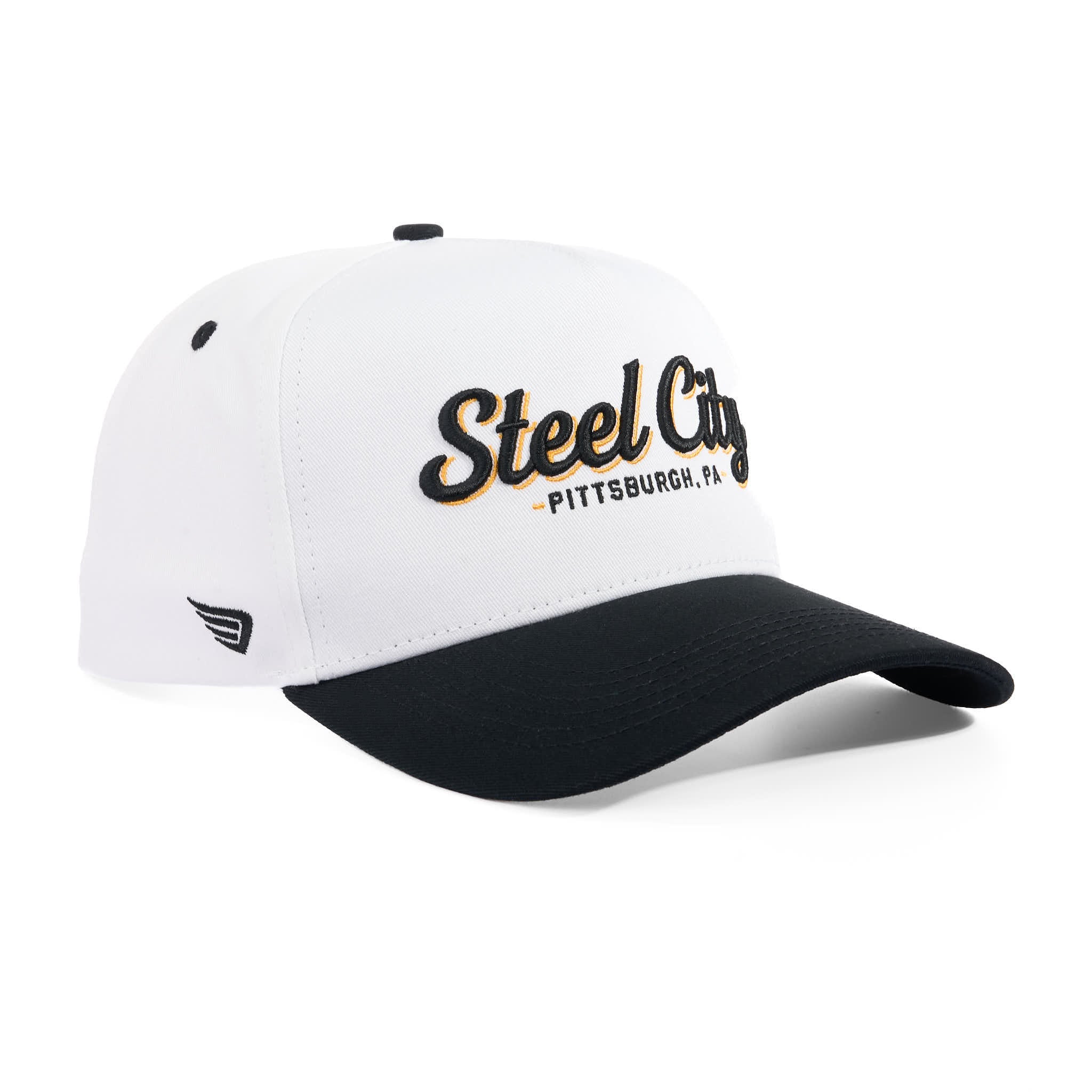 STEEL CITY SCRIPT - WHITE/BLACK