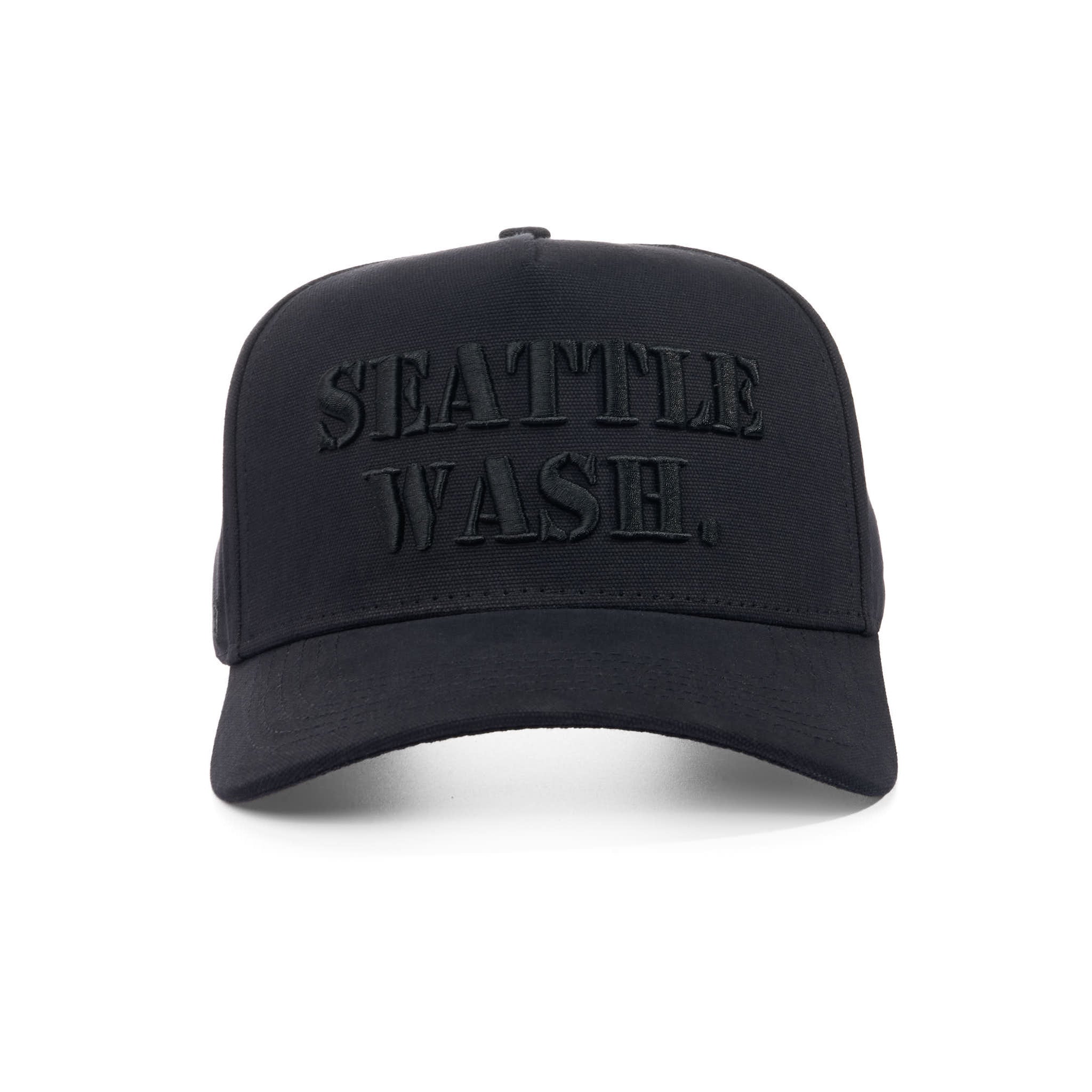 SEATTLE WASH. - BLACK CANVAS