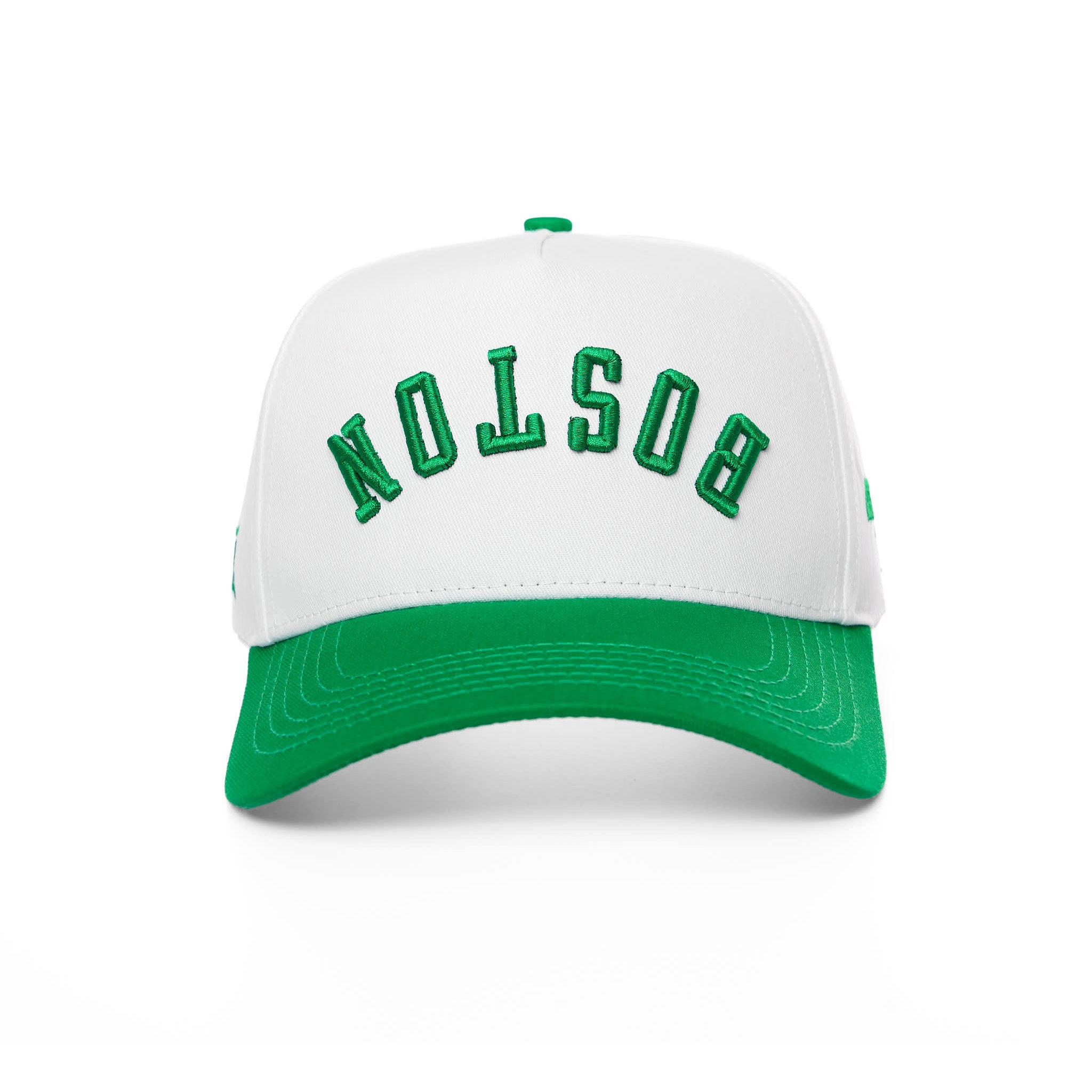 BOSTON UPSIDE DOWN - WHITE/GREEN