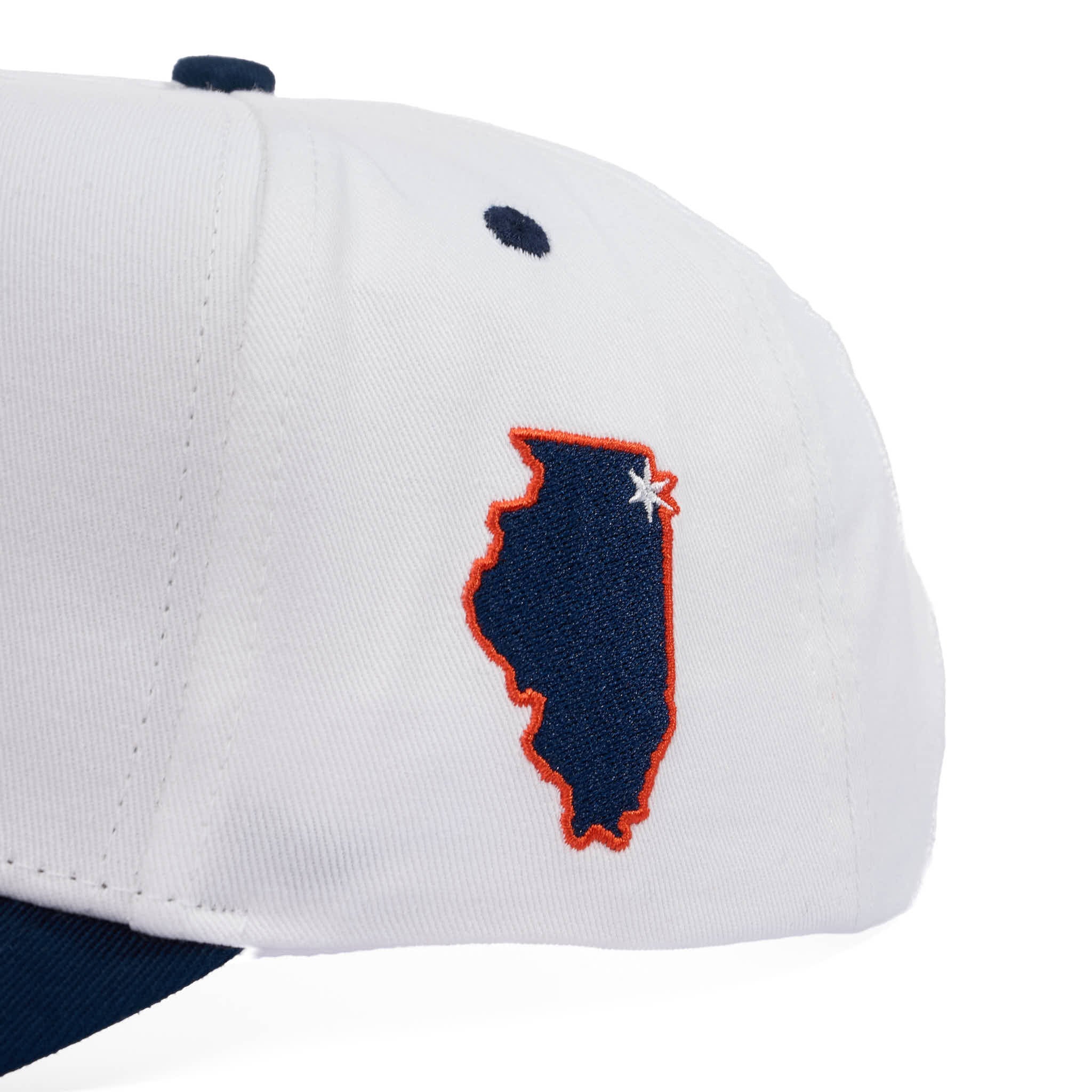 CHICAGO THE WINDY CITY - WHITE/NAVY