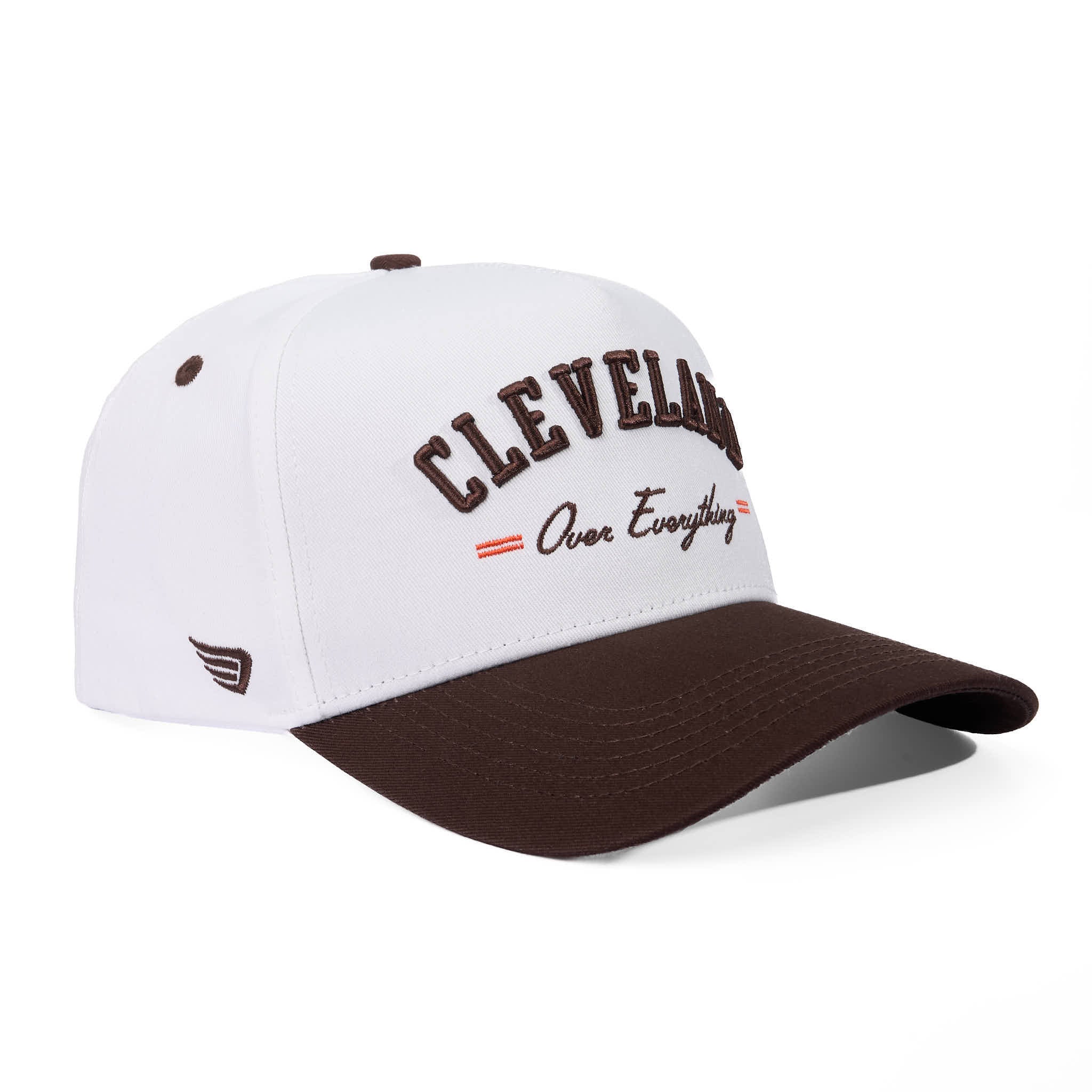 CLEVELAND OVER EVERYTHING - WHITE/BROWN
