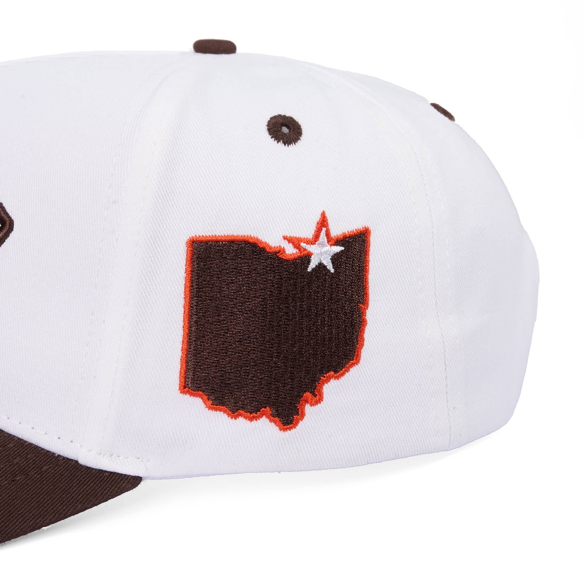CLEVELAND OVER EVERYTHING - WHITE/BROWN