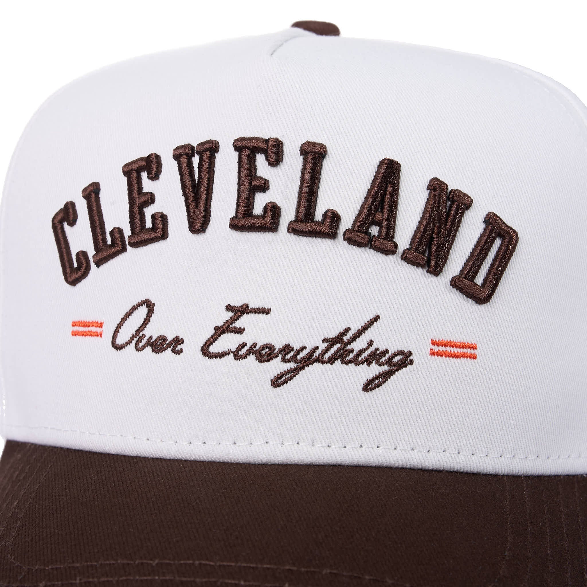 CLEVELAND OVER EVERYTHING - WHITE/BROWN