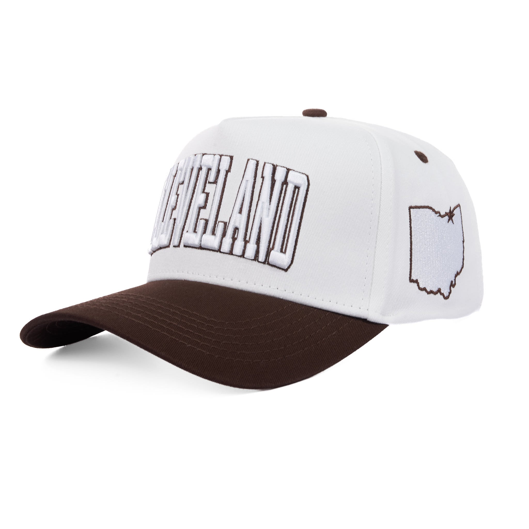 CLEVELAND ARCH - WHITE/BROWN