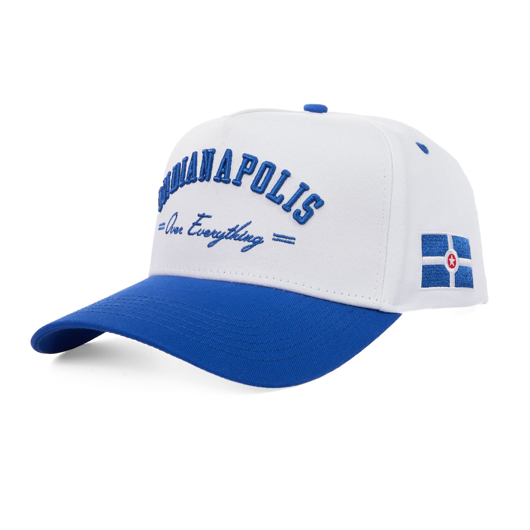 INDIANAPOLIS OVER EVERYTHING - WHITE/BLUE