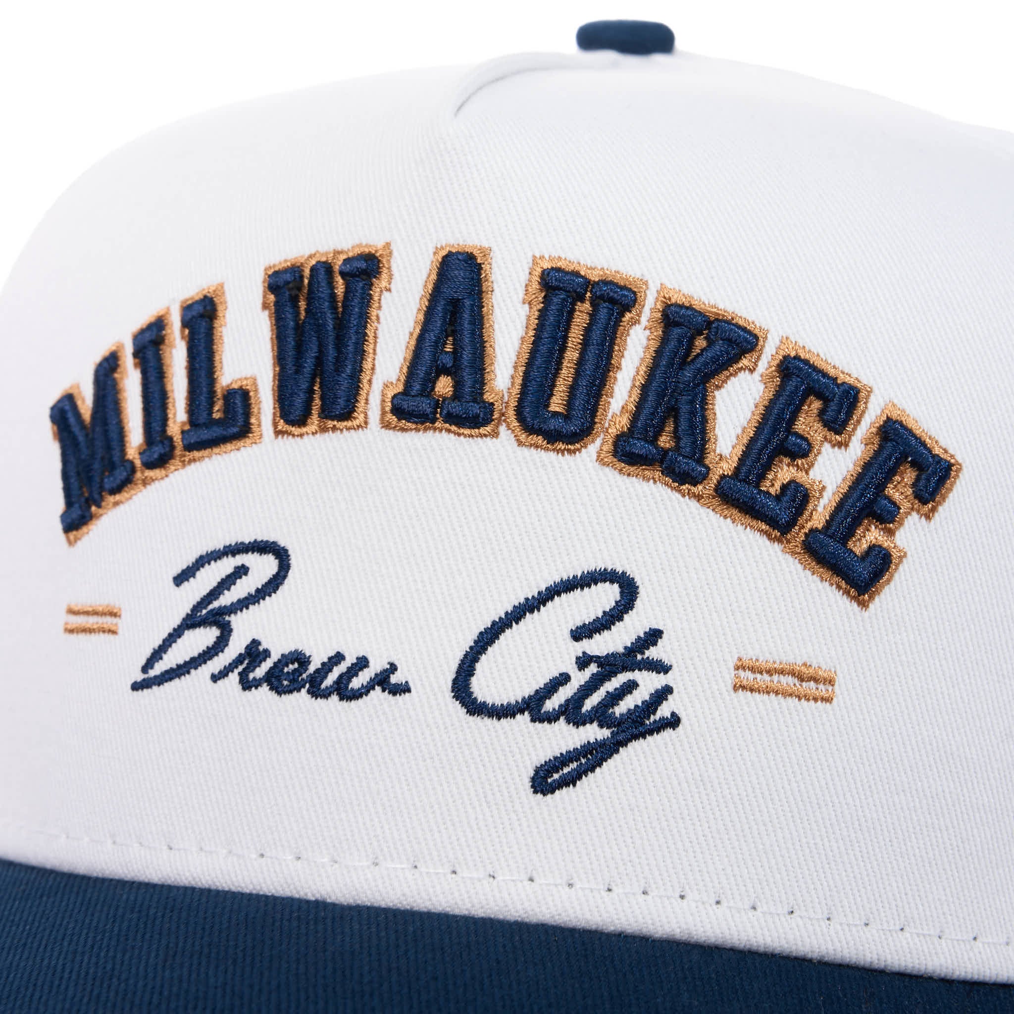 MILWAUKEE BREW CITY - WHITE/NAVY