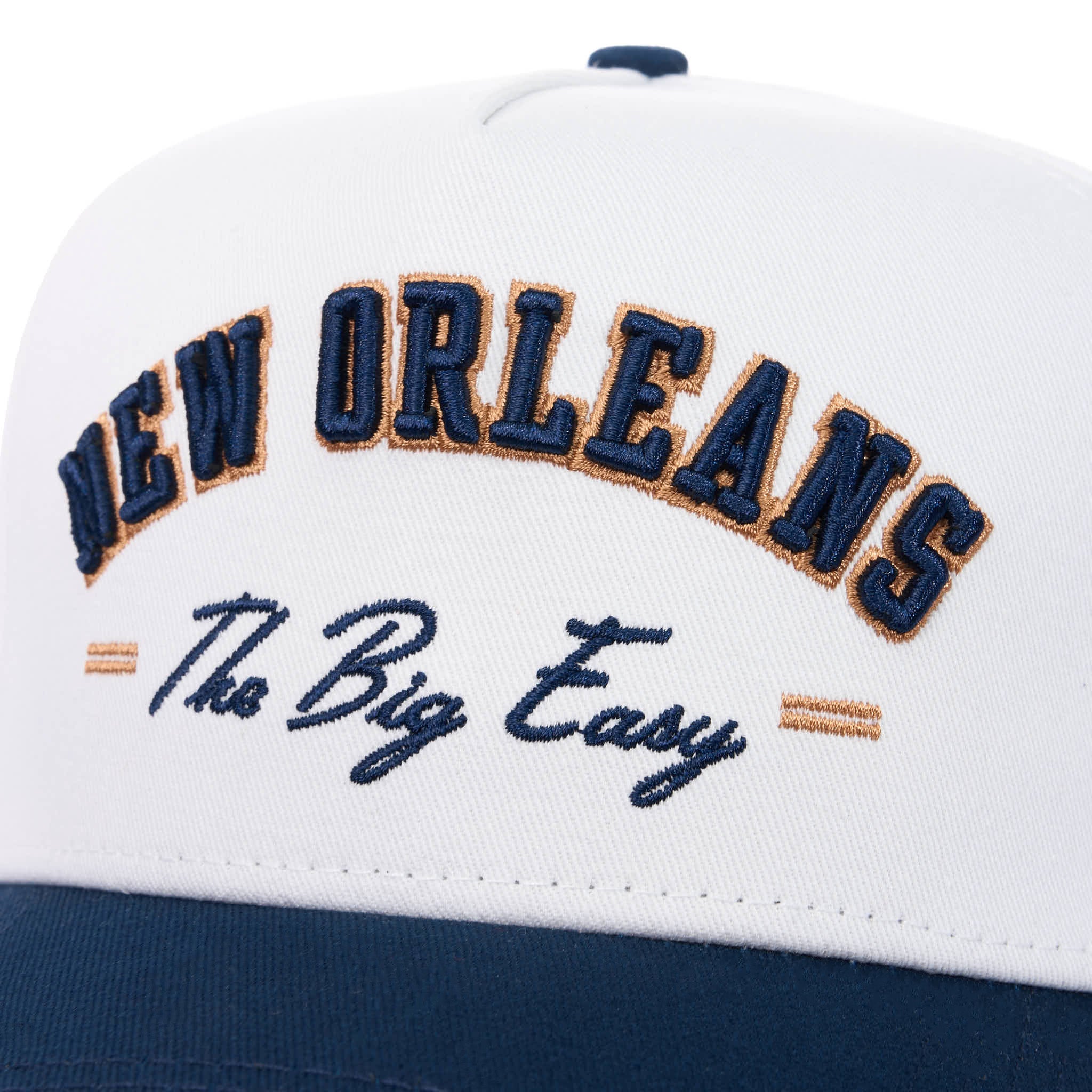 NEW ORLEANS THE BIG EASY - WHITE/NAVY